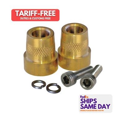 Xs Power Battery 586, Kit Natural Brass Tall Brass Post Adaptors 6Mm Performance