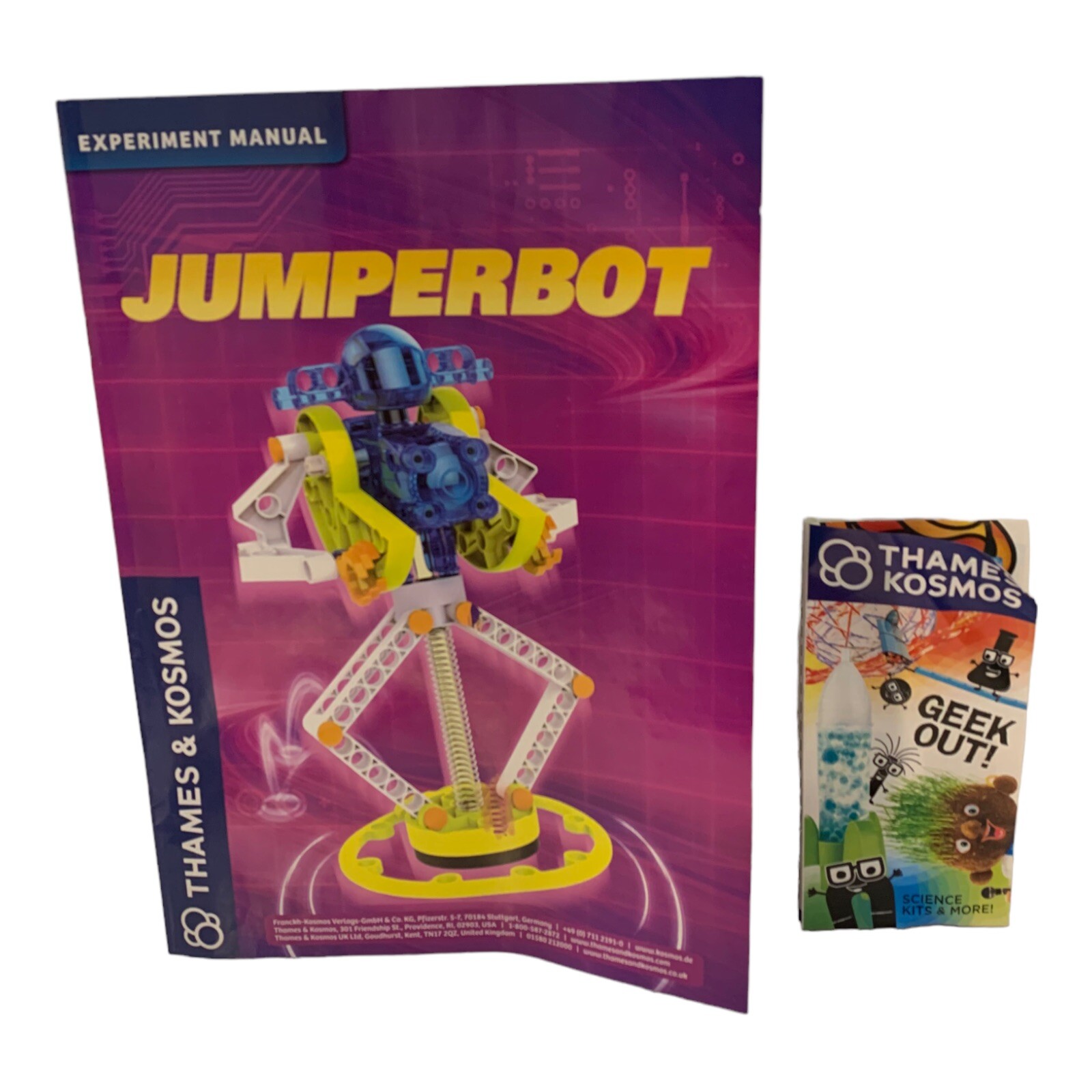 Jumperbot Robotics Spring Powered Science Kids ToysT hames & Kosmos Complete
