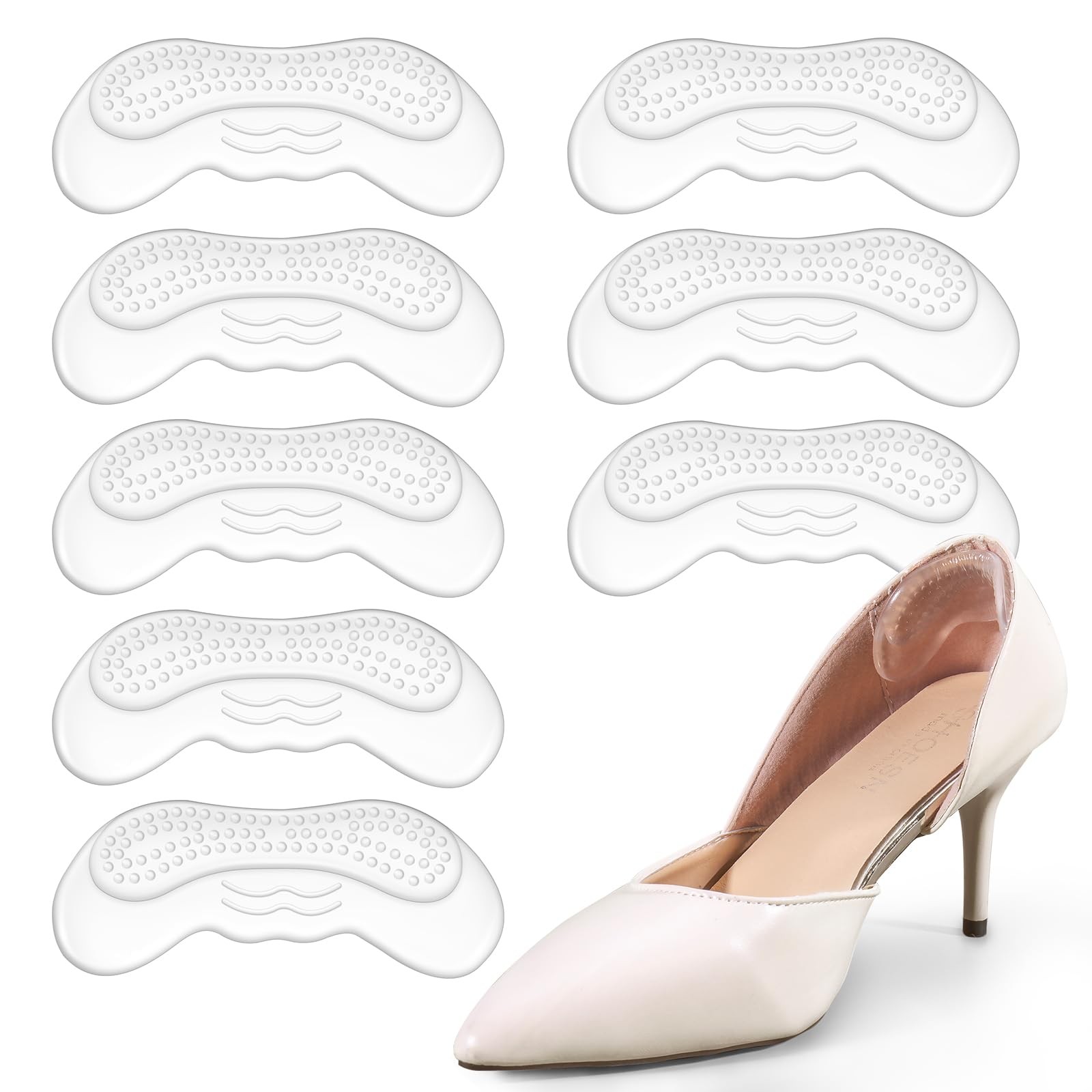 Heel Pads for Shoes that are Too Big: Heel Protectors for Loose Shoes - Stop ...