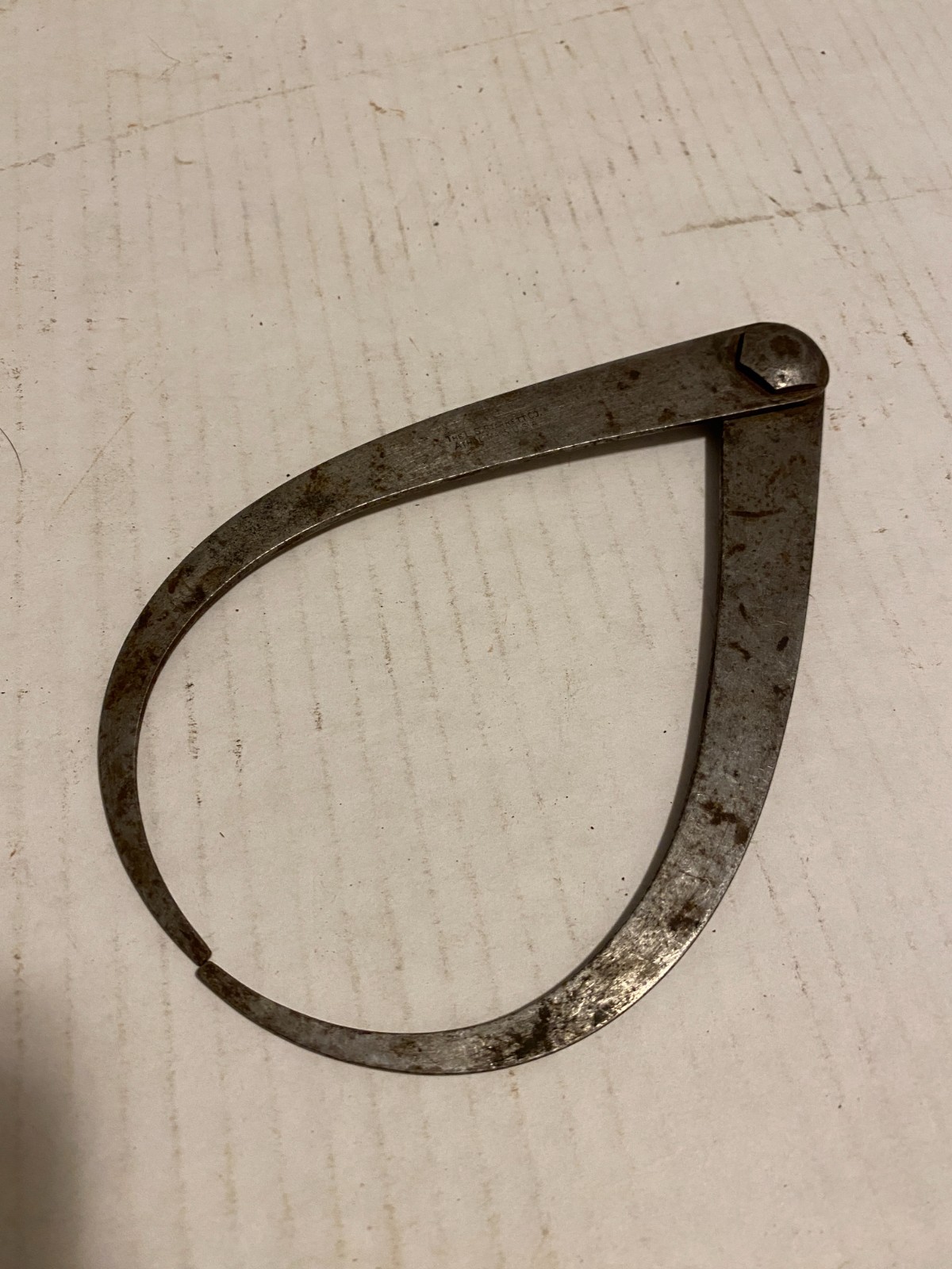 Vintage L.S. Starrett outside calipers 6” long