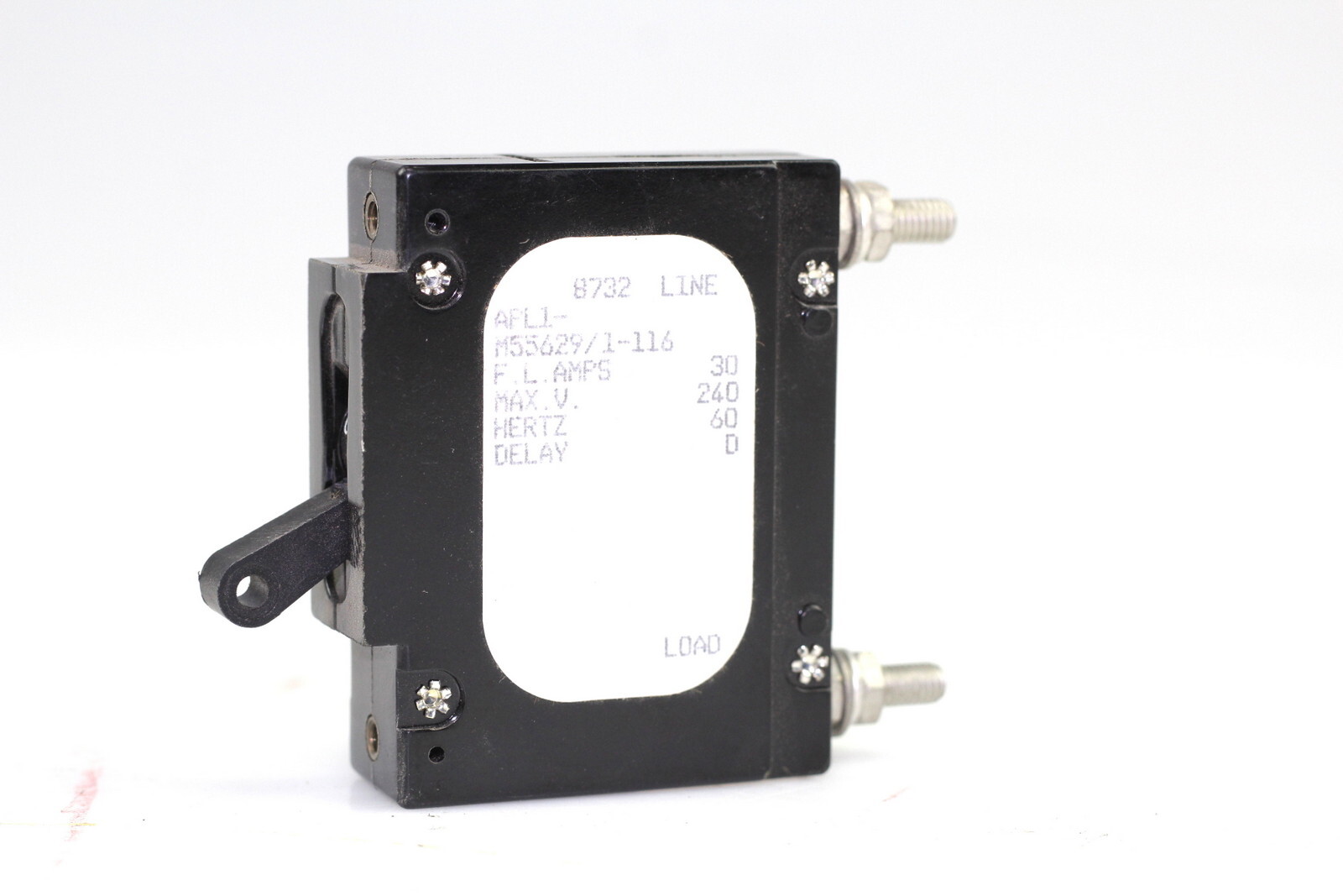 LOT OF 2 AIRPAX CIRCUIT BREAKER 240VAC 30A APL1-M55629/1-116