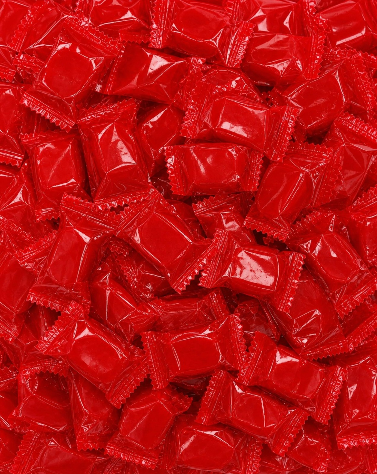 Cinnamon Hard Candy Discs 1.5 lb Sweet Spicy Individually Wrapped lb, Red