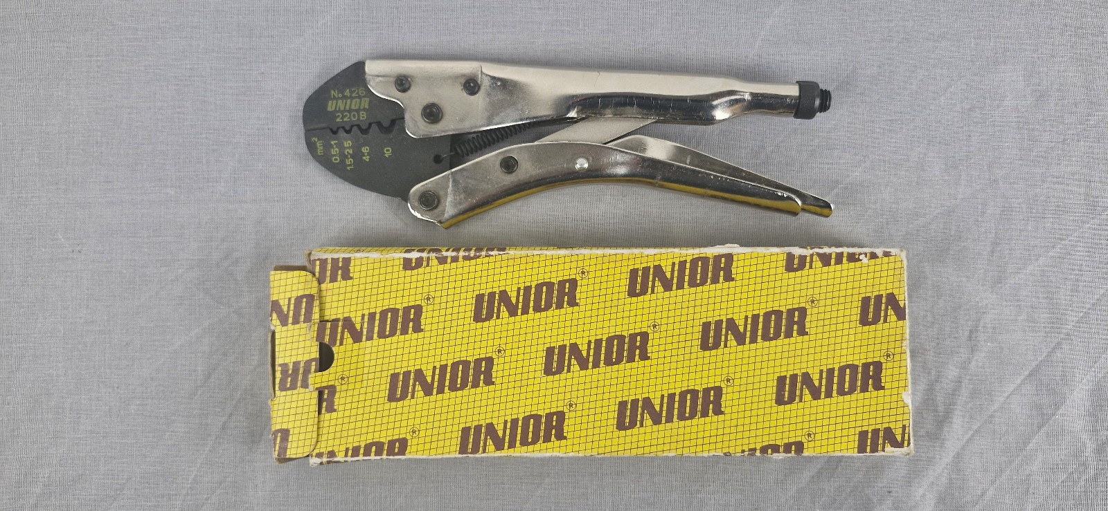 Unior No. 426-220B Crimping Locking Pliers – Terminal Crimper