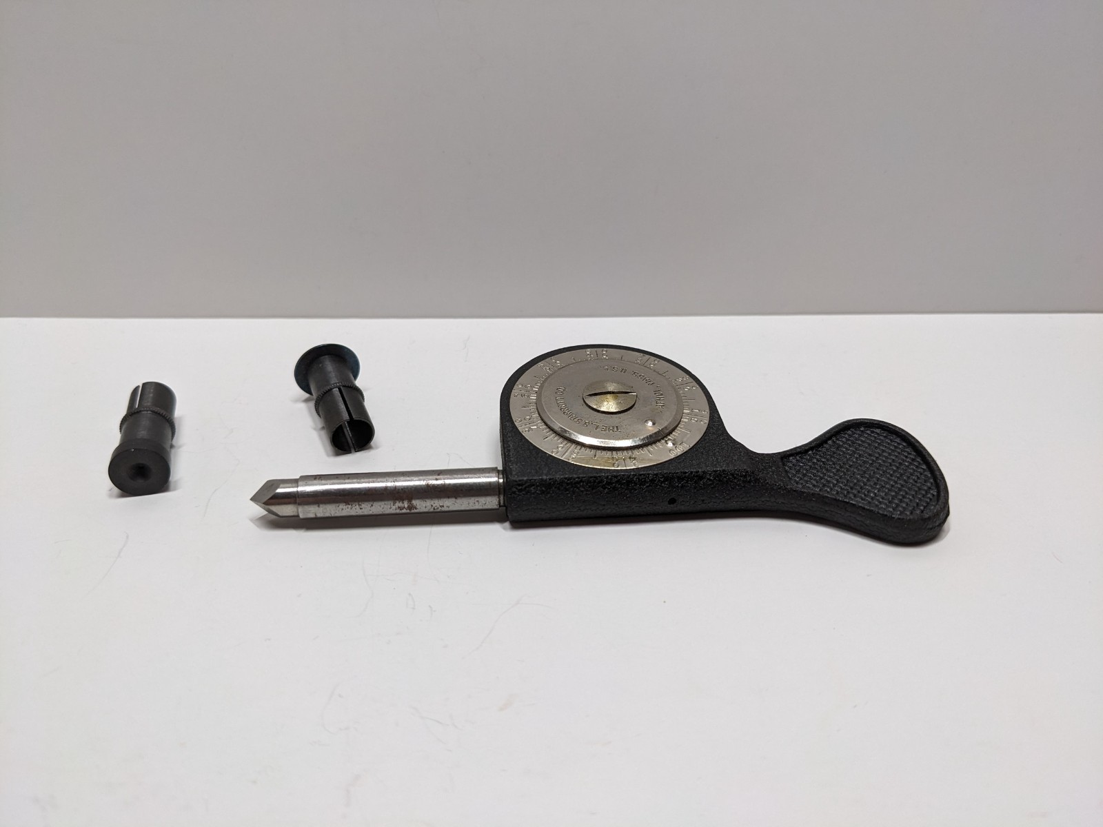 STARRETT No. 104A Speed Indicator w/ 2 Tips Tool 50468 w Box & Instructions