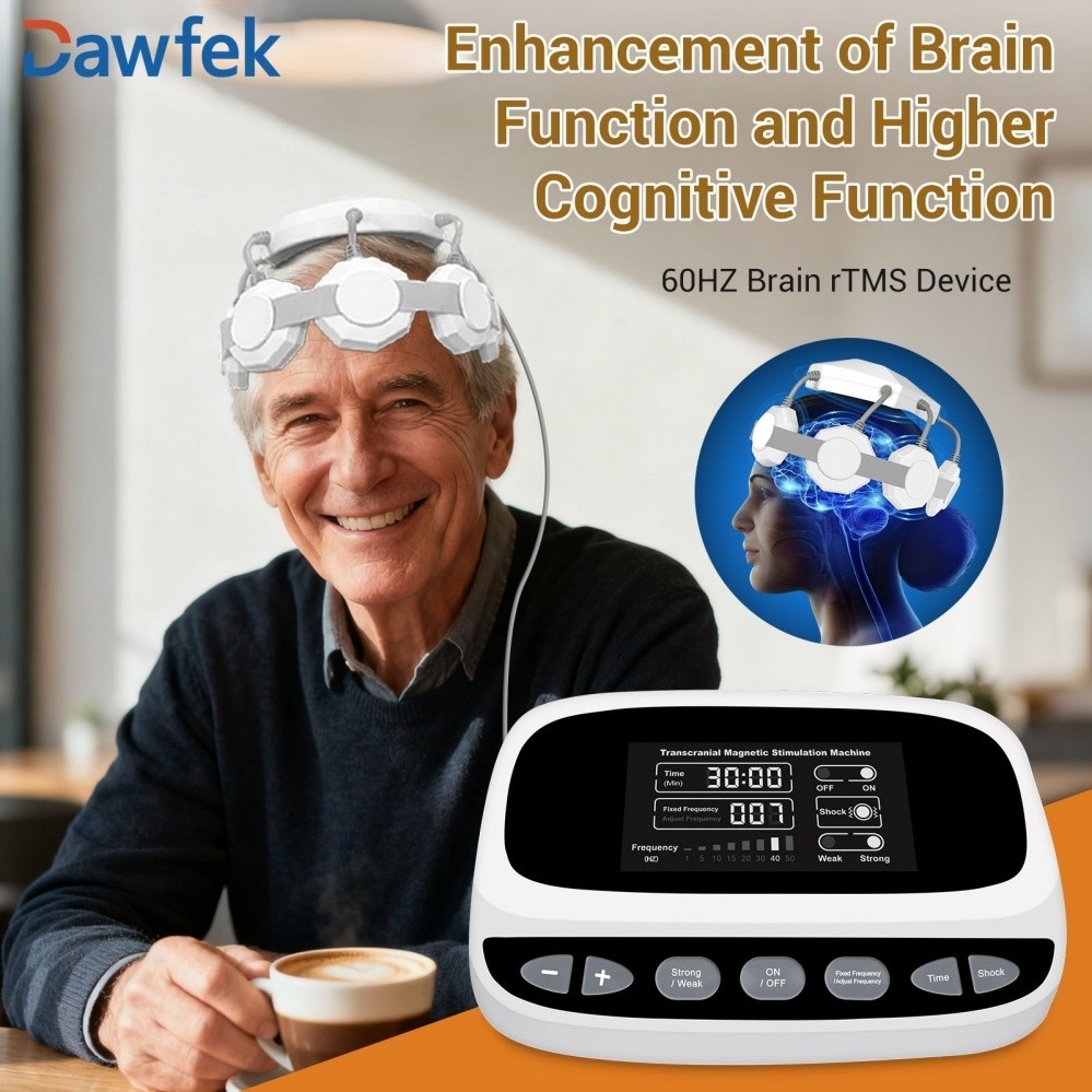 Repetitive Transcranial Magnetic Stimulation Brain Treatment Instrument rTMS