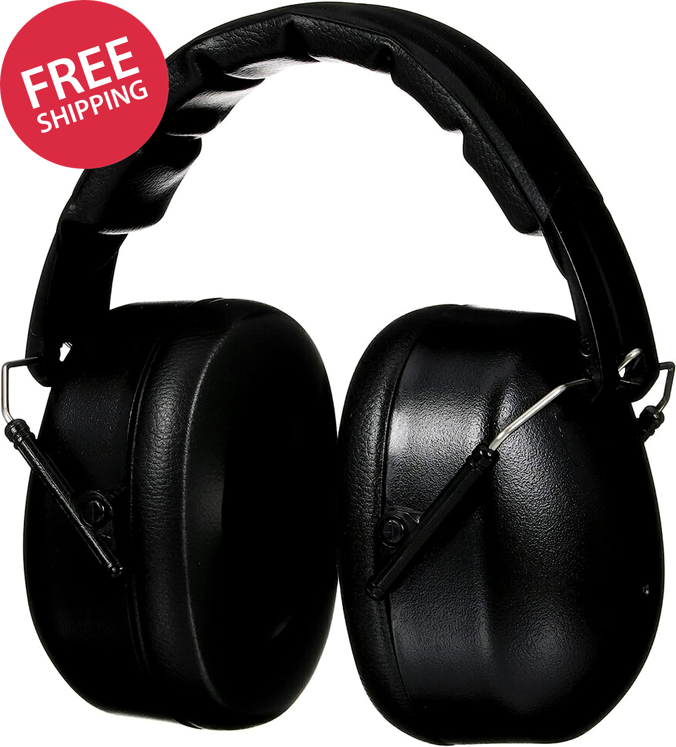 Folding Earmuff, Noise Reduction Rating (NRR) 25 Db, Adjustable Ear Muffs, Padde