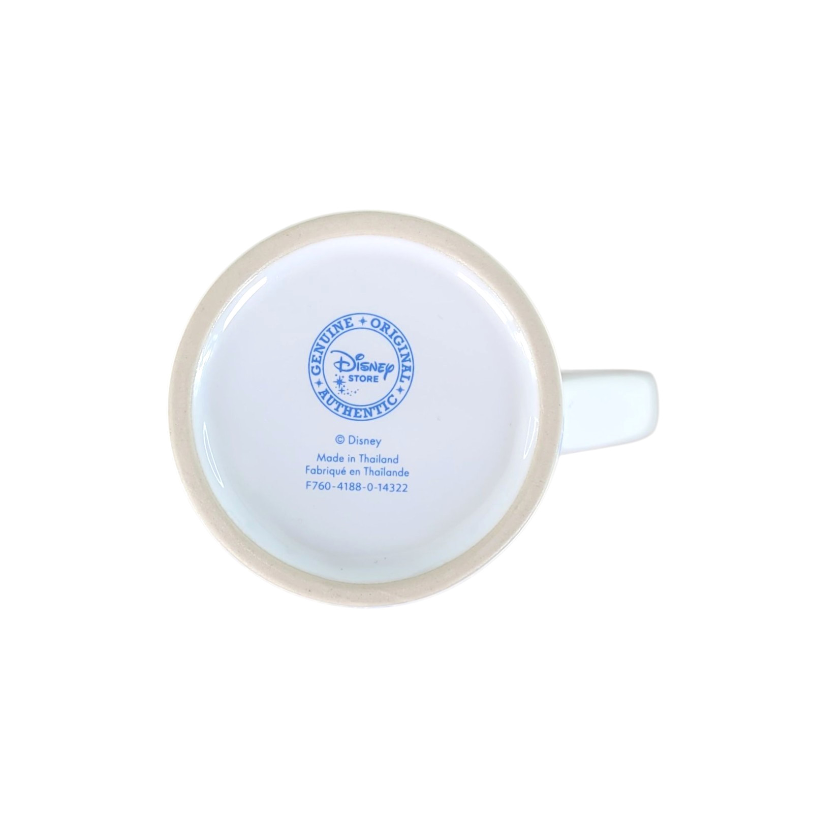 Disney Store Cinderella Mug Tall White