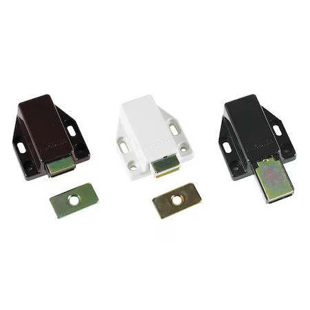 Lamp Ml-80/Brn Magnetic Catch, Push-To-Open, Plastic