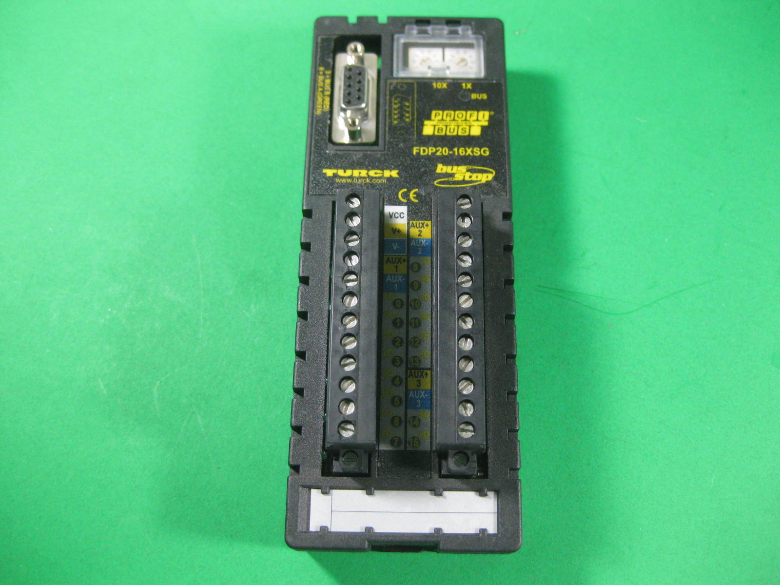 Turck Profibus Bus Stop -- FDP20-16XSG -- Used
