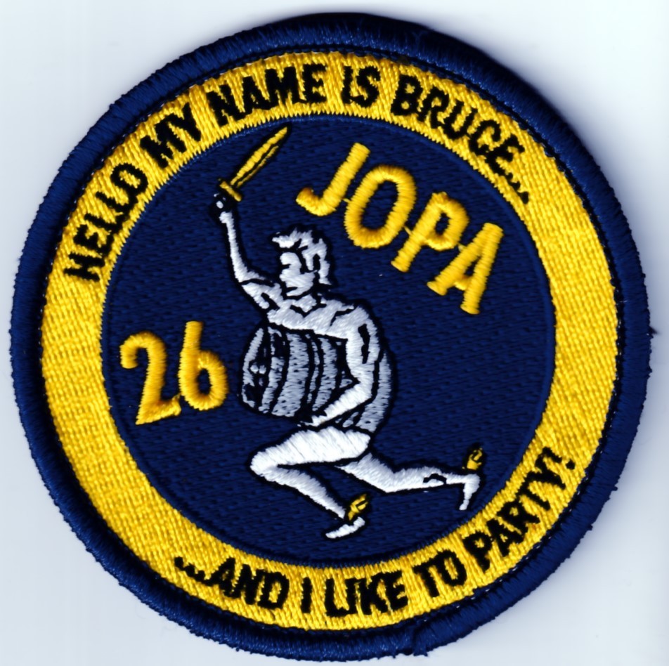 USN Navy Helicopter Sea Combat Squadron 26  HSC-26 'Chargers' JOPA   patch