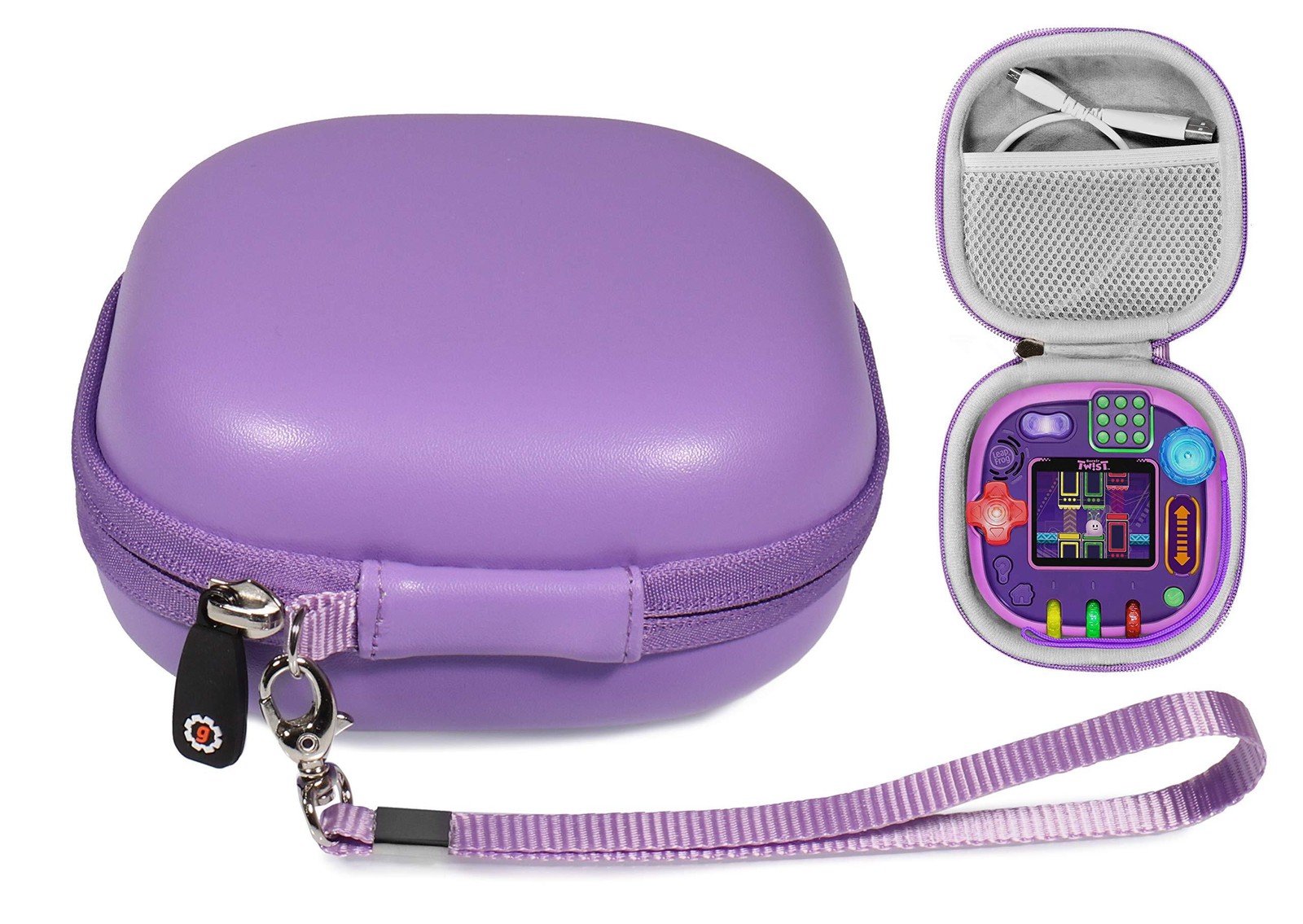 GETGEAR tailor made protective case for LeapFrog RockIt Twist Handheld Learning