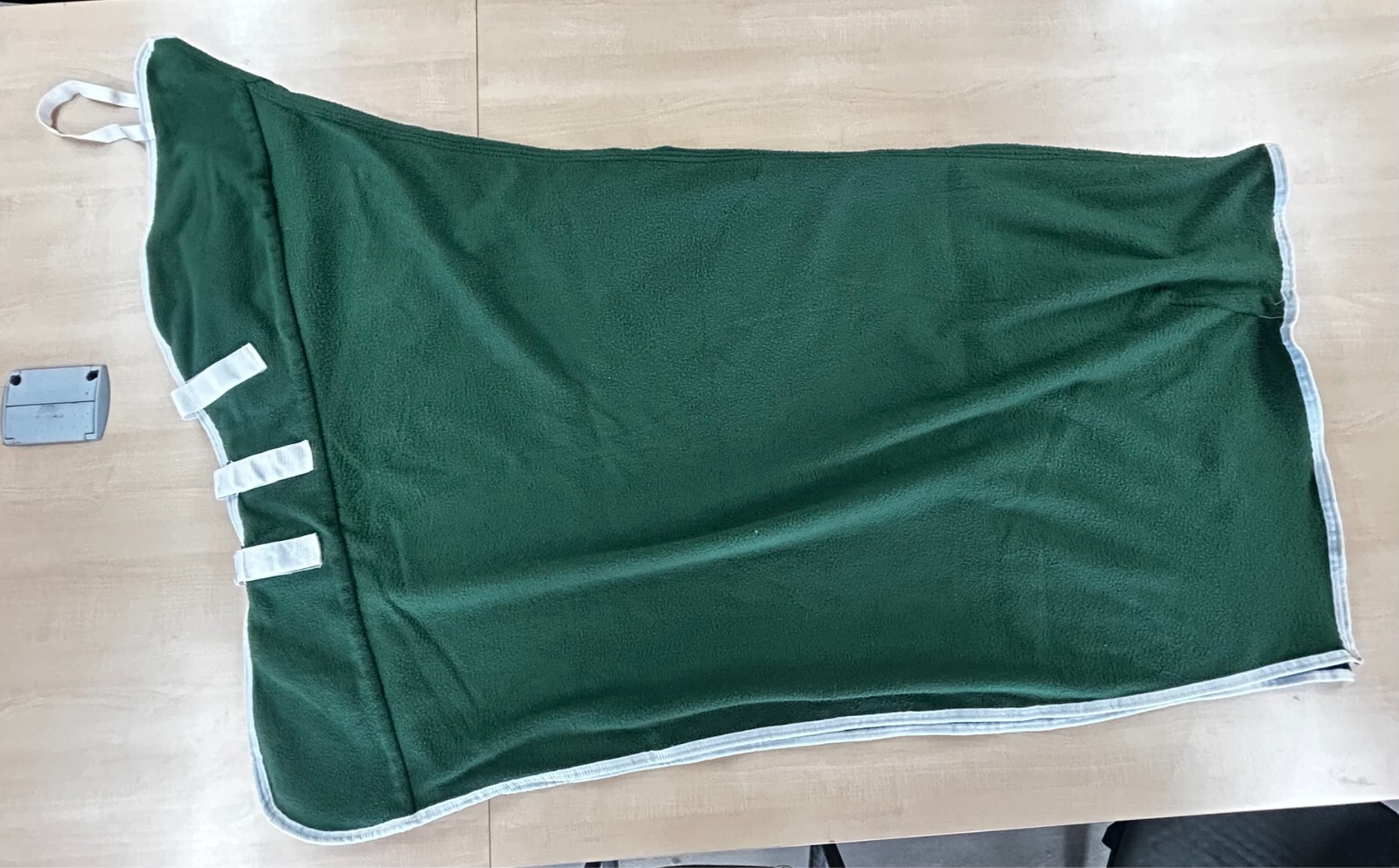Fleece Horse Cooler With Neck Hunter Green Size 80"
