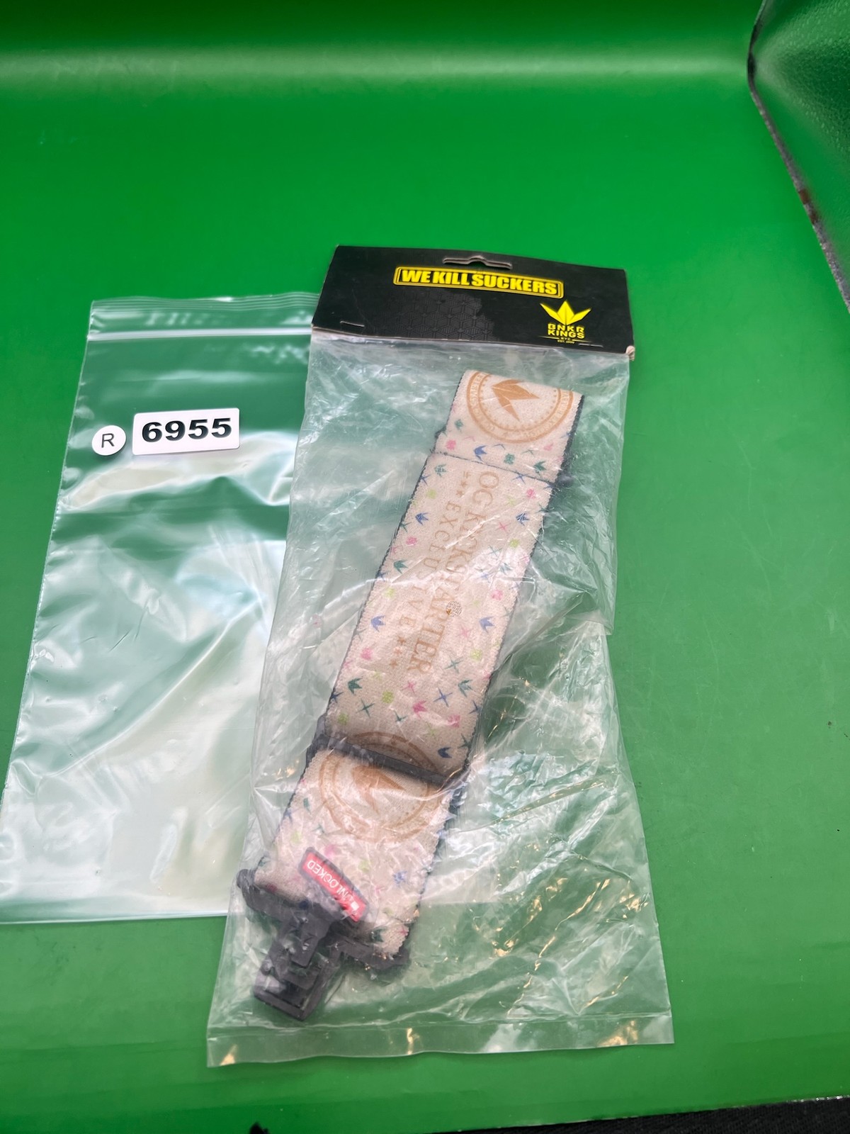 Bunkerkings Limited Edition OG Kickstarter Exclusive Goggle Strap Cream