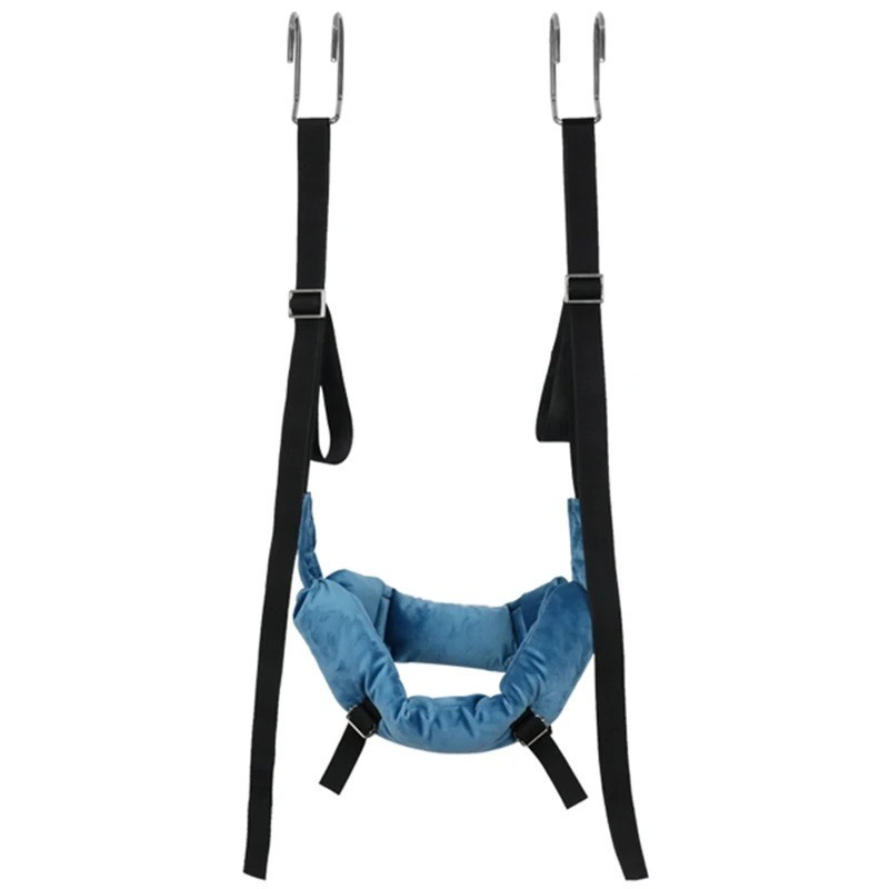 Hanging Neck Stretcher Cervical Traction Device Head Brace Support Pain Relief