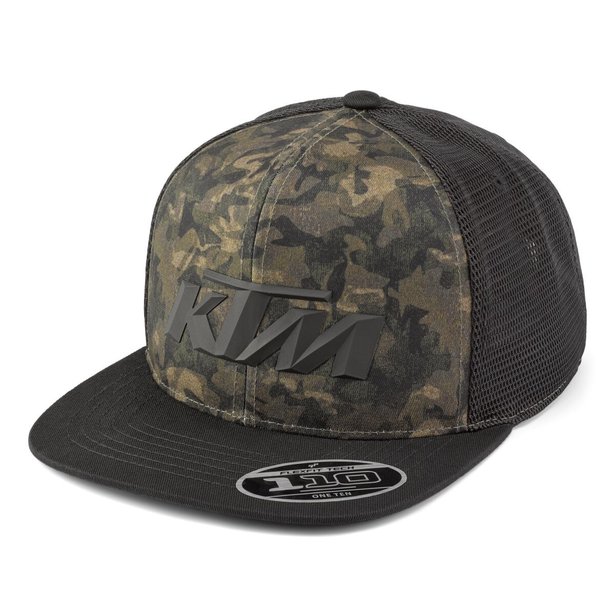 KTM Women's Camo Trucker Cap Black Onesize