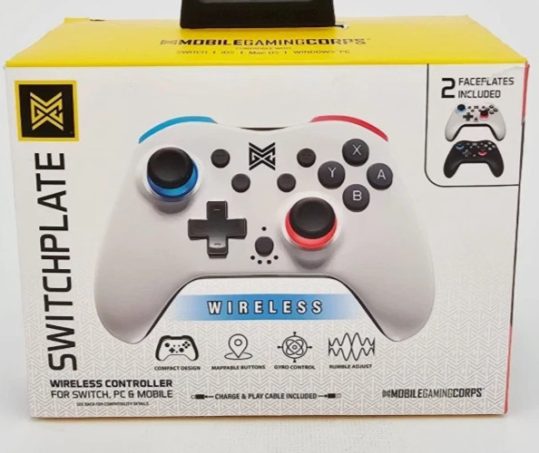 Controller for Nintendo Switch / PC  Switchplate Wireless Gaming - NEW SEALED!