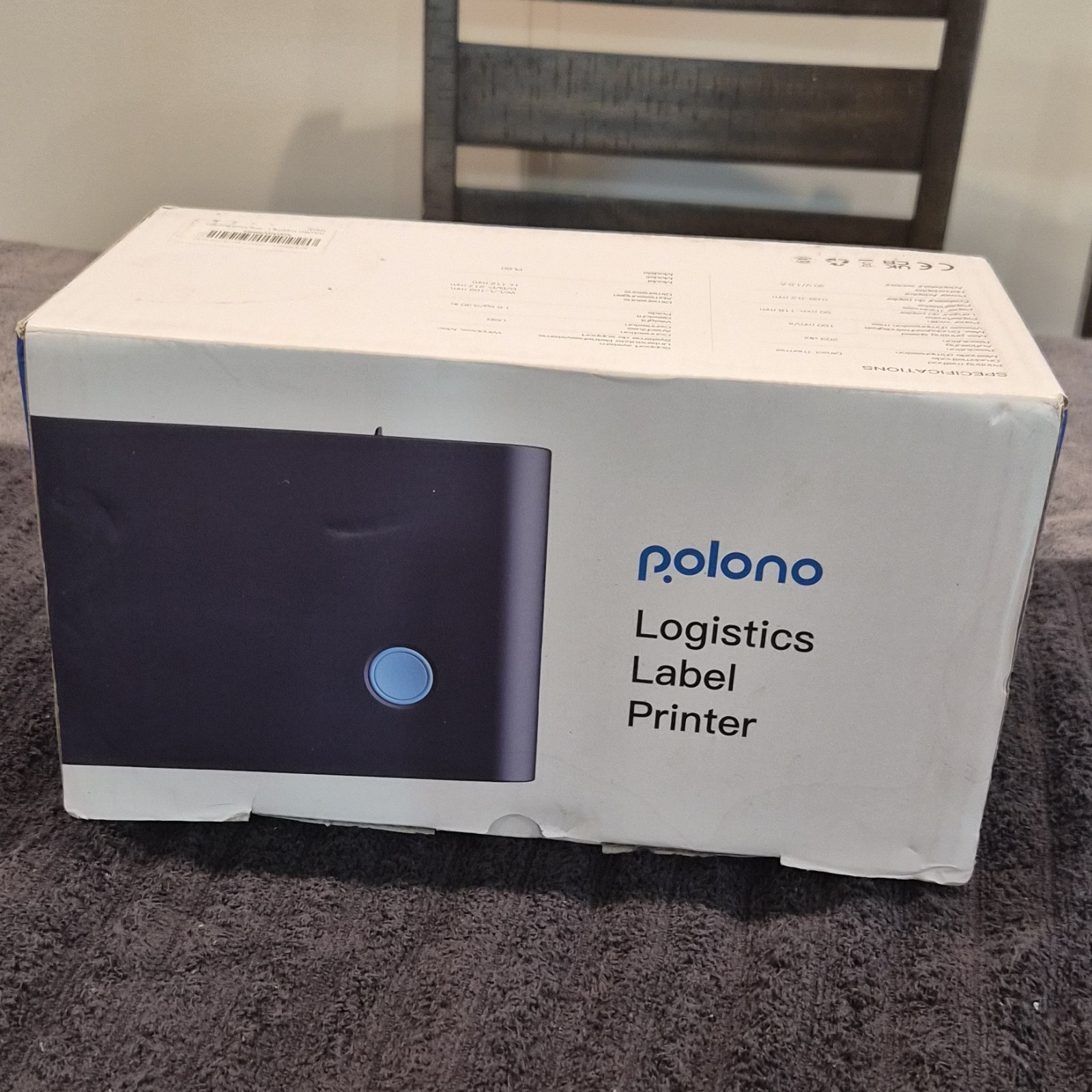 Polono PL60 USB Direct Thermal Label Printer 203 dpi 150 mm/s
