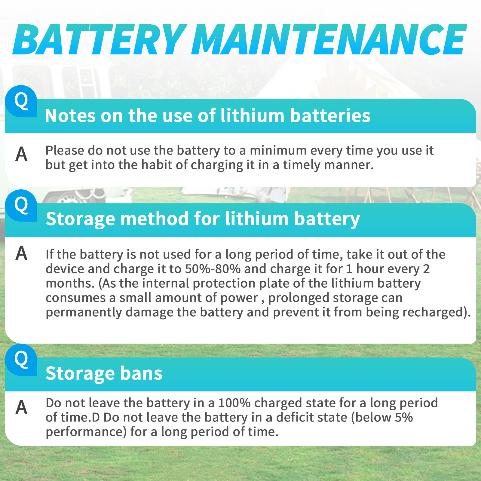 2 Pack 12V 100Ah LiFePO4 Deep Cycle Lithium Battery 100A BMS for Solar RV 24V