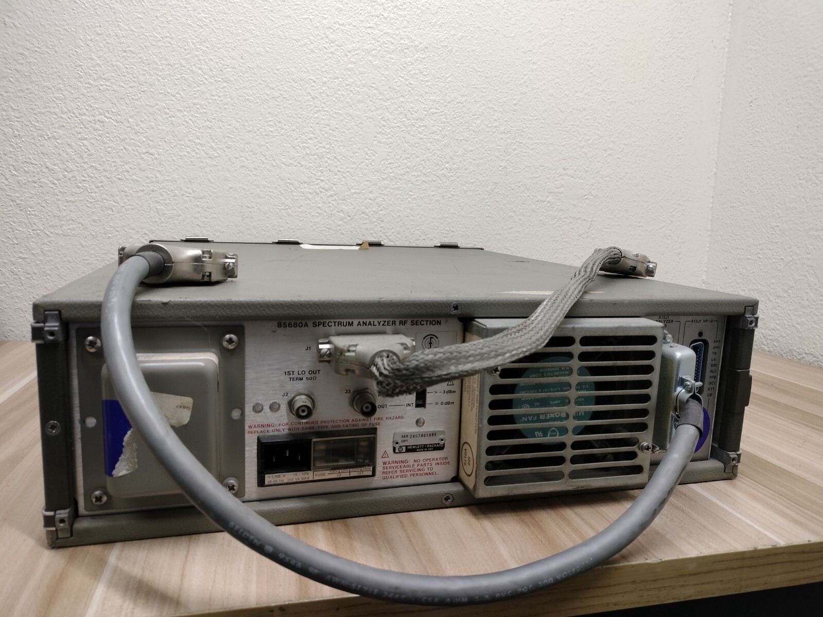 HP 85680A Benchtop Spectrum Analyzer RF SECTION 100Hz - 1.5GHz