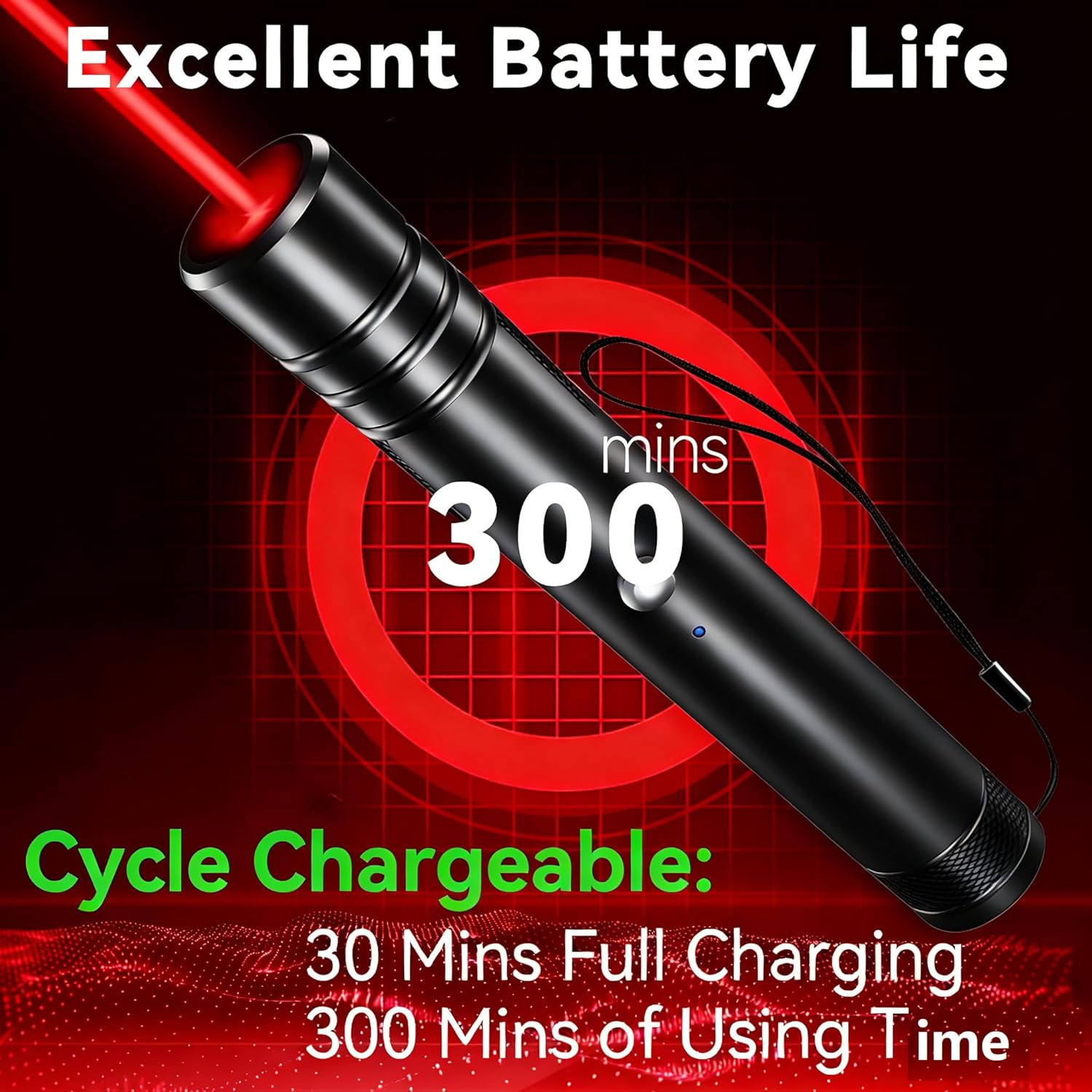Red Laser Pointer, Laser Pointer [Material Upgrade] Laser Pointer Pen，Red Lazer