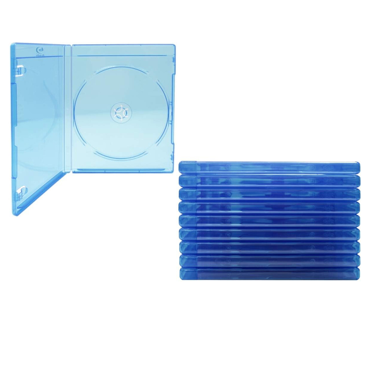 15PACK Lots Standard Blu Ray Replacement Cases Brand For Blu-Ray DVD Boxes