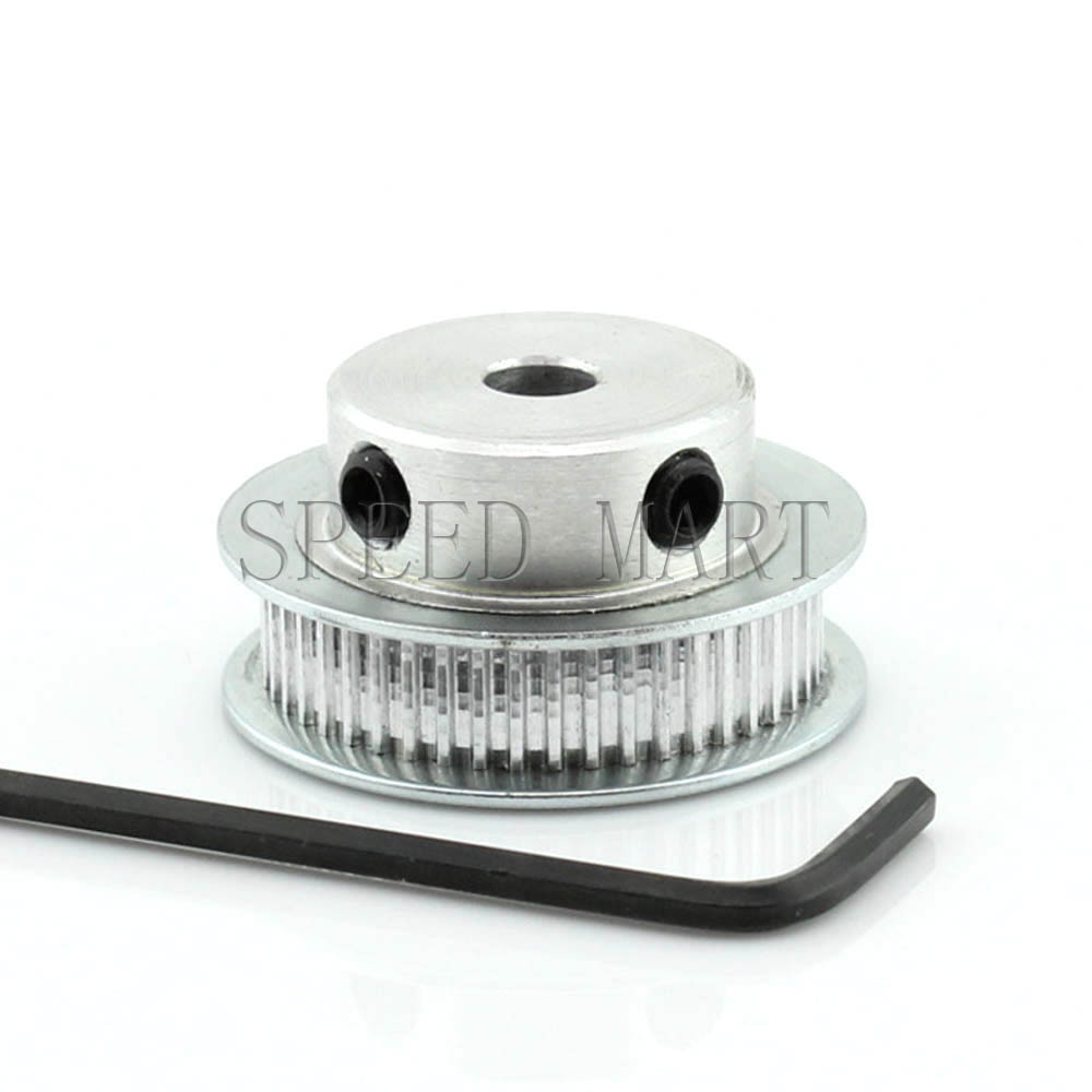 MXL48 Aluminum Timing Belt Pulley 48 Teeth 16mm Bore 11mm width Stepper Motor