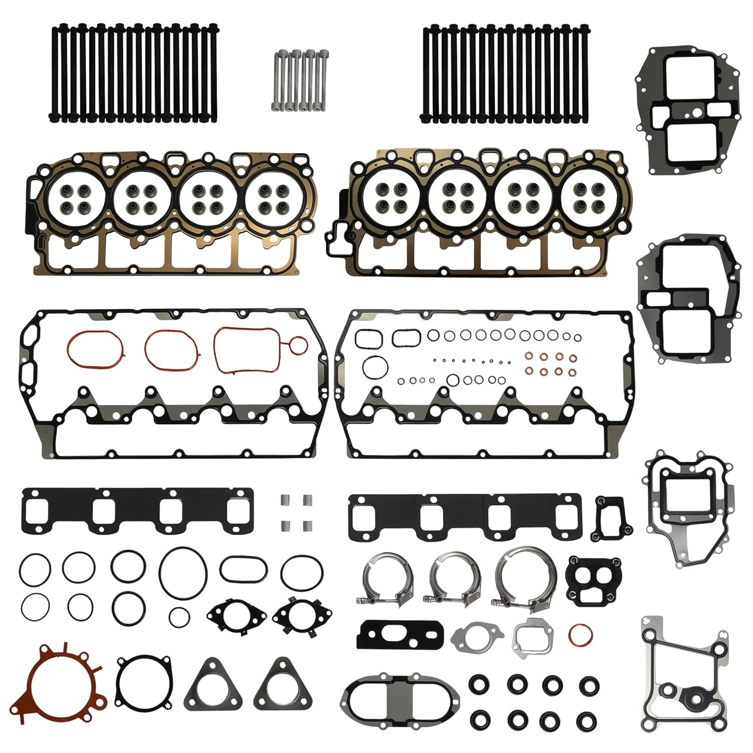 6.7 Full Gasket Set with Head Bolts Fit for Ford F250 F350 F450 F550 Super Duty