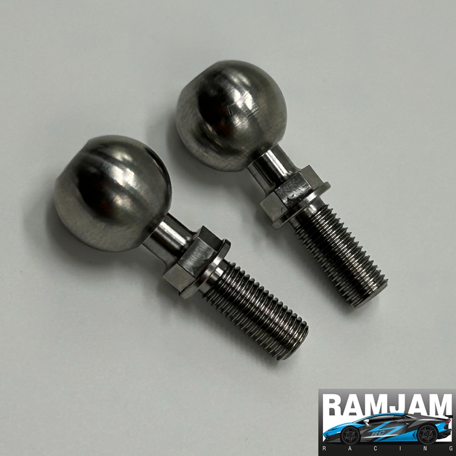 Arrma Fireteam 6s Titanium Pillow Ball Set (Fine Thread)