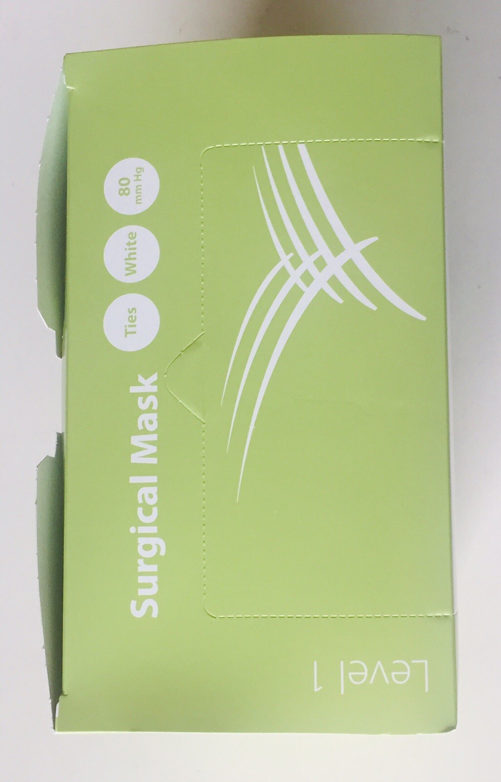 ONE BOX/50 EACH LEVEL 1 /WHITE- Ties(73035)