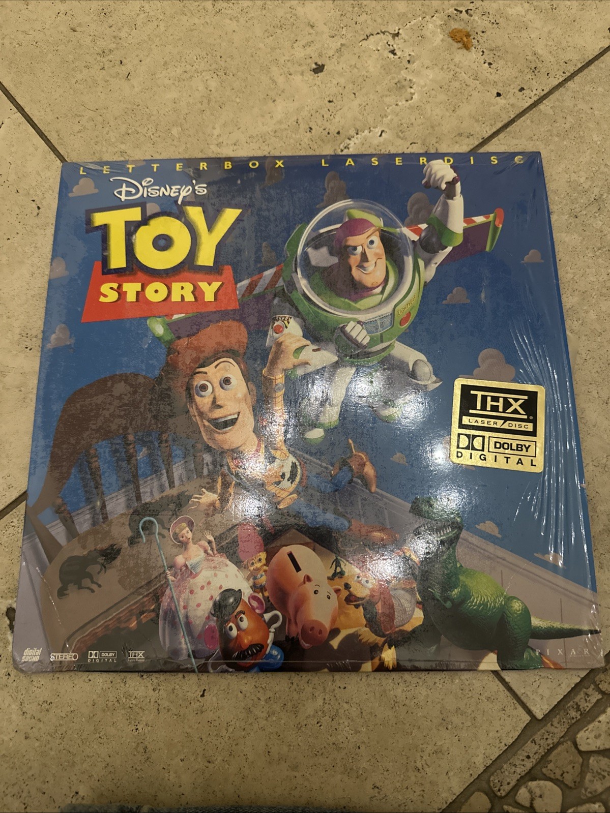 Toy Story, laserdisc still wrapped