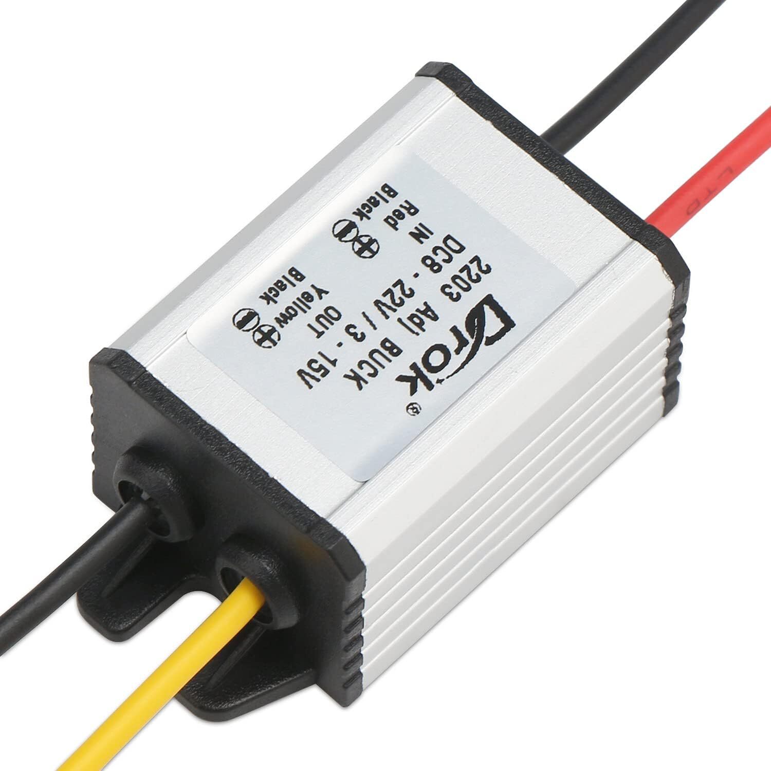 Regulador De Voltaje Del Convertidor Reductor De Cc A Prueba De Agua 8-22 V ...