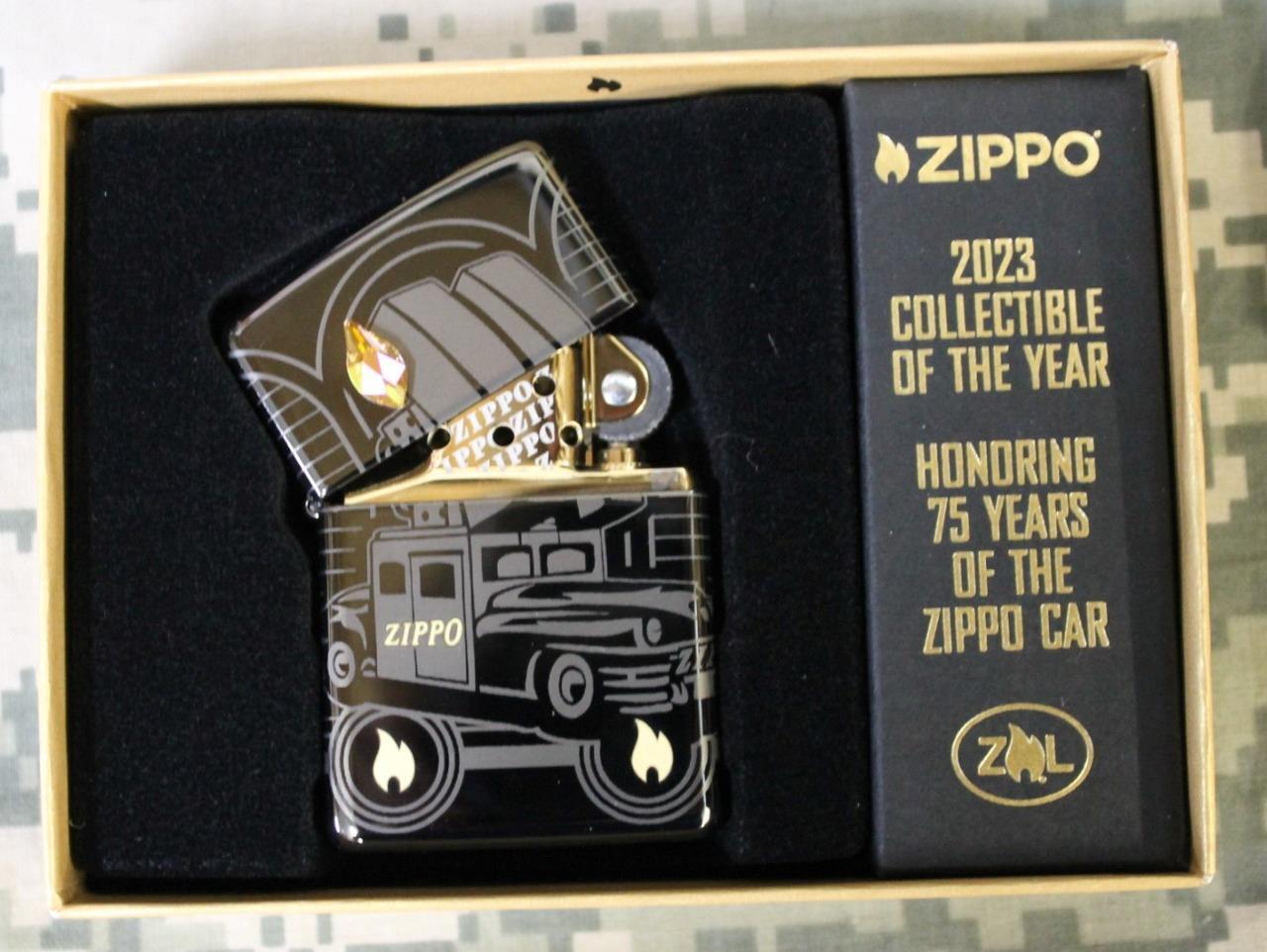 Zippo 48691 Car 75th Anniversary 2023 Collectible of the Year Armor BRAND NEW!!