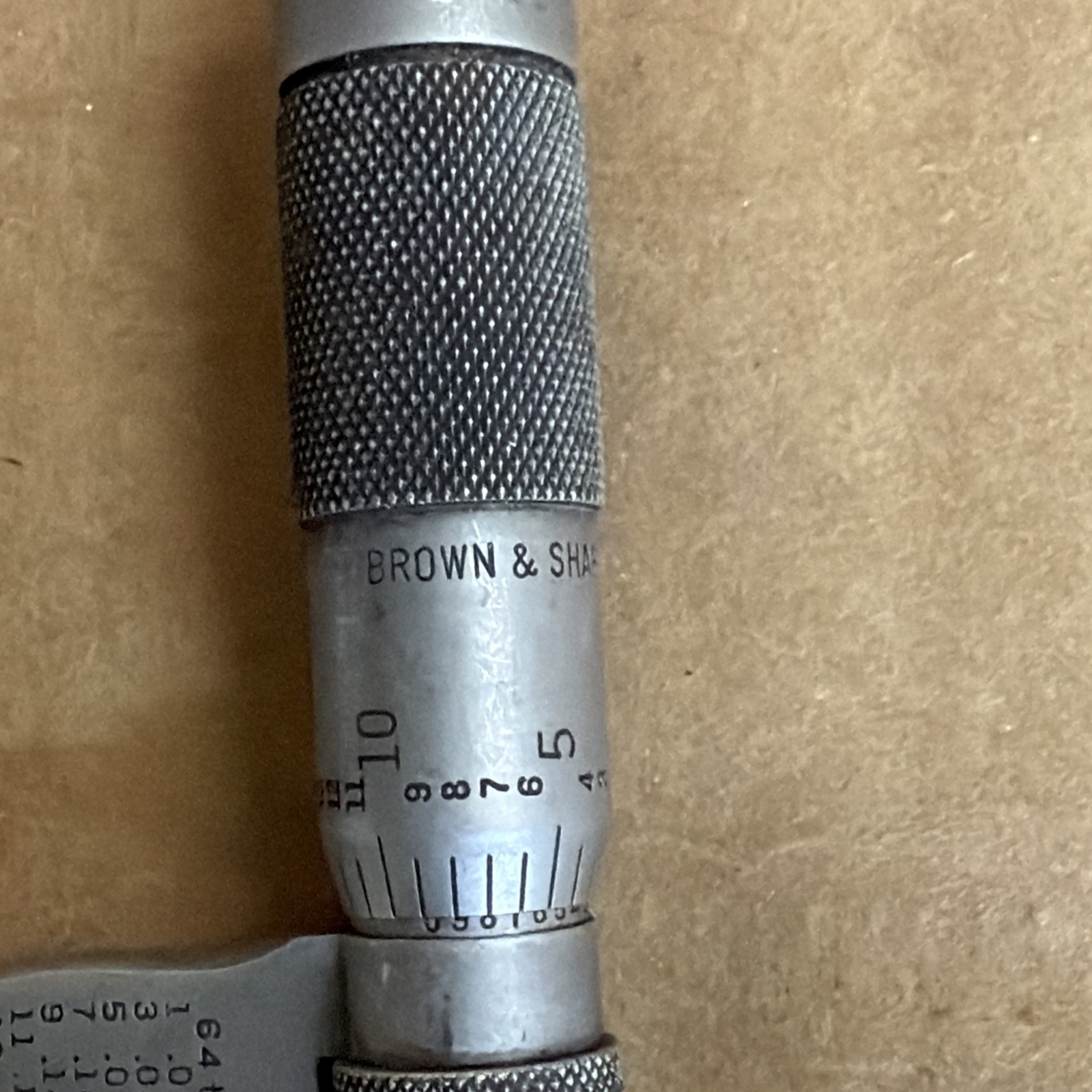 Brown Sharpe No 48 2" Micrometer no box