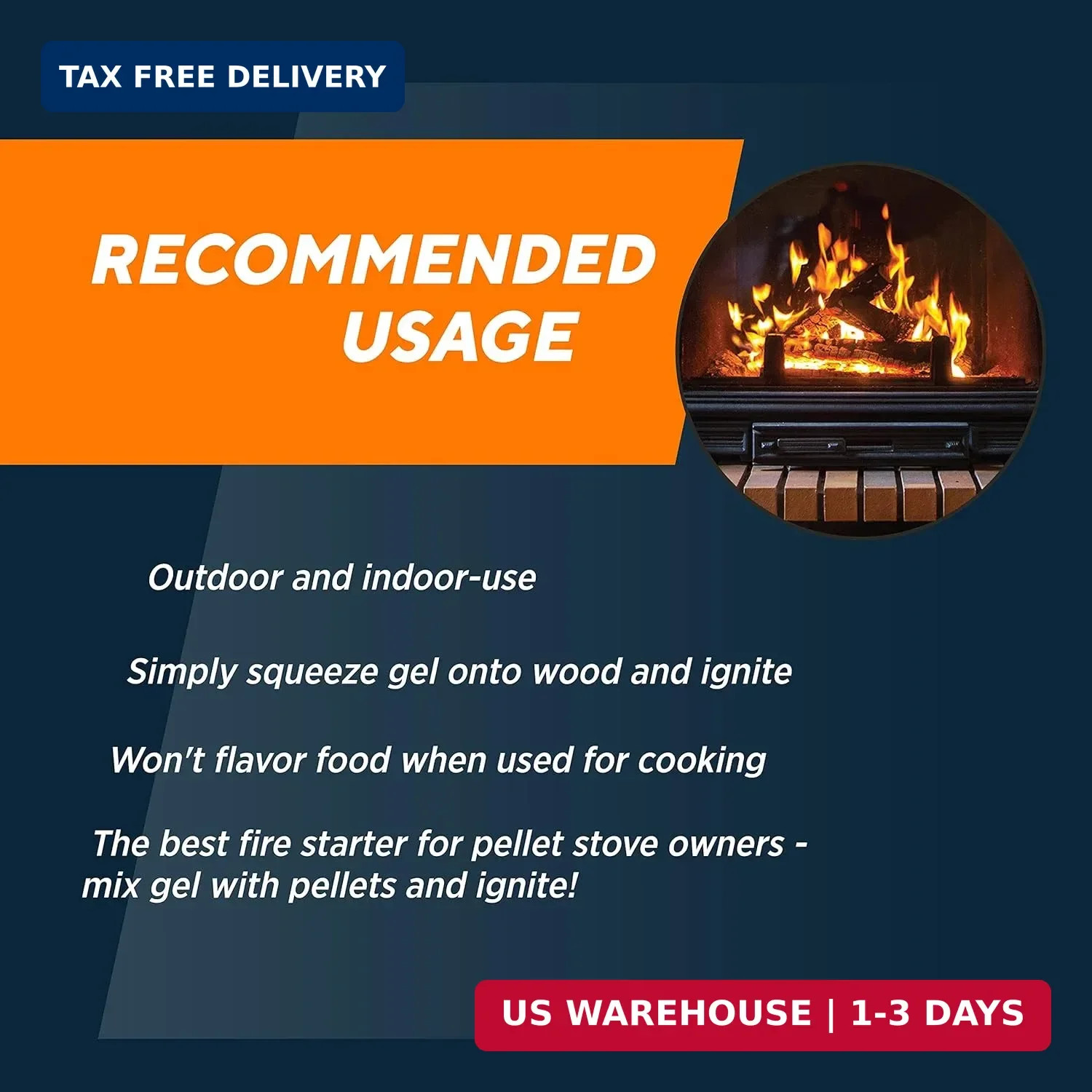 One Match Gel Fire Starter, 16 fl. oz.