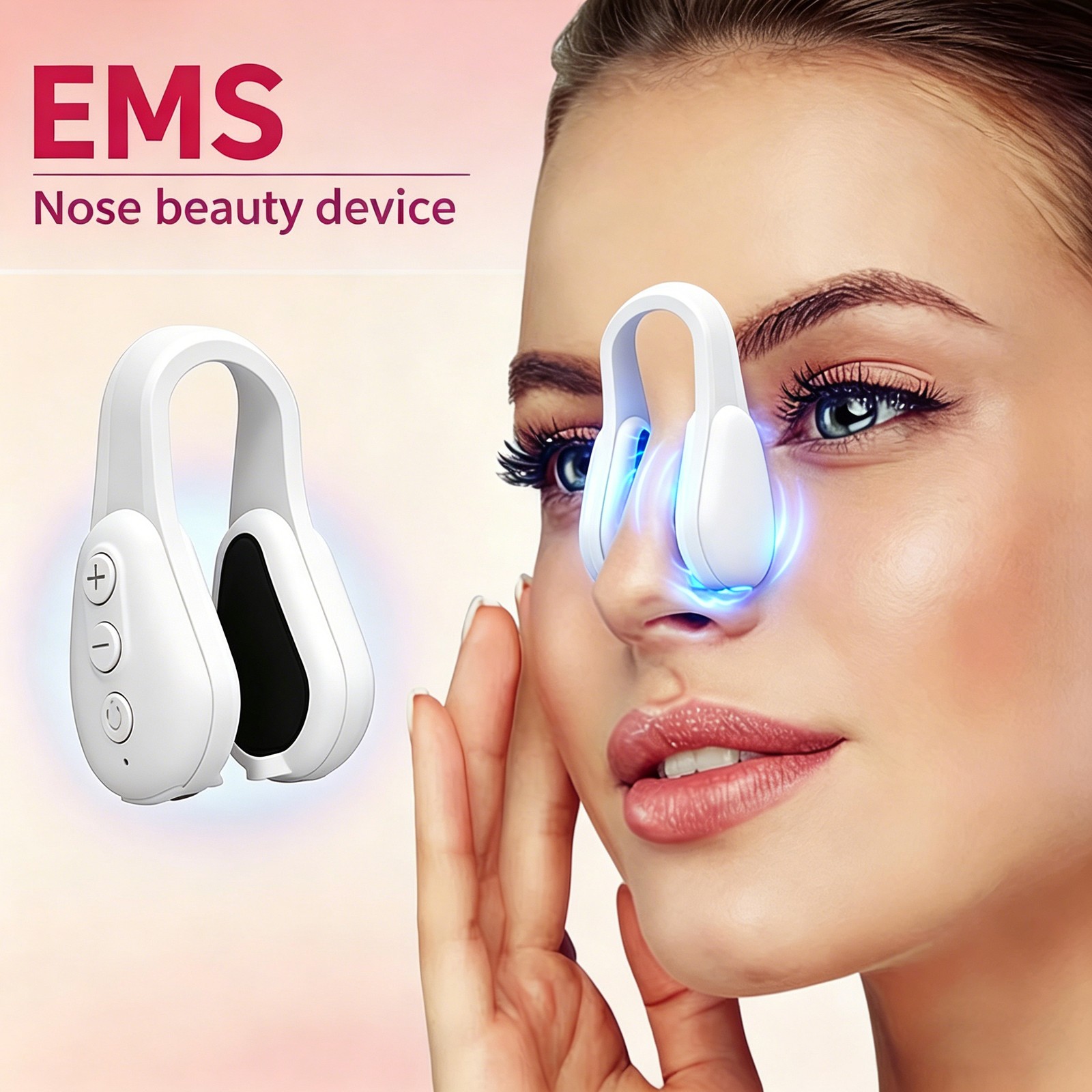 Silicone Nose Shaper Machine EMS Lifter Clip Nose Shaper Wide Noses Pain Free