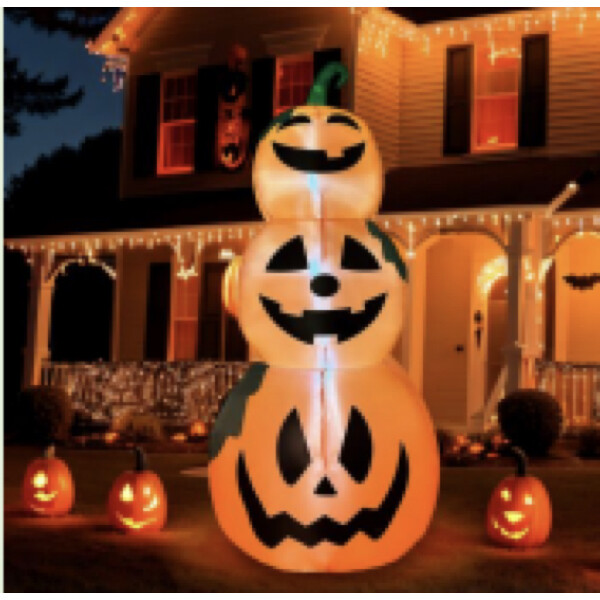 Drip Depot Inflatable Jack-O'-Lantern Pile