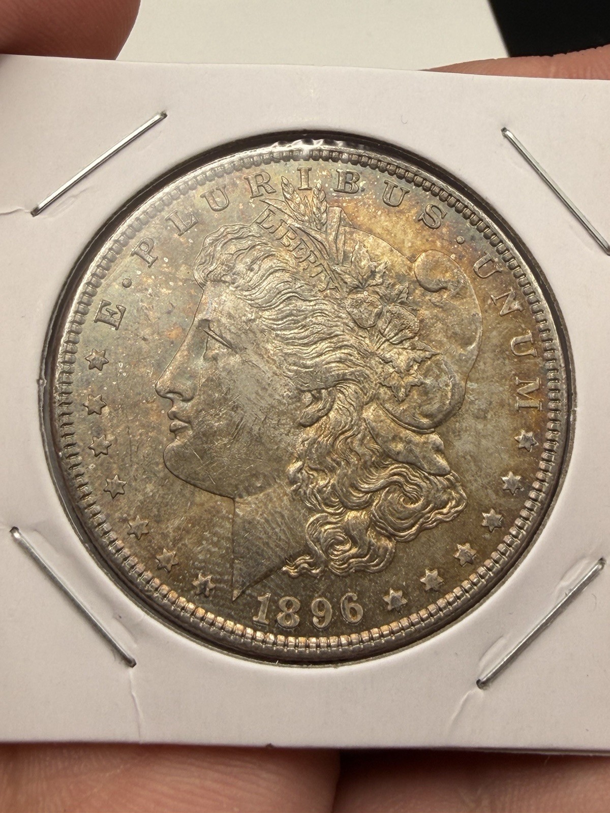1896 Morgan Dollar - Gem BU - Toned - As Shown! (#2501)