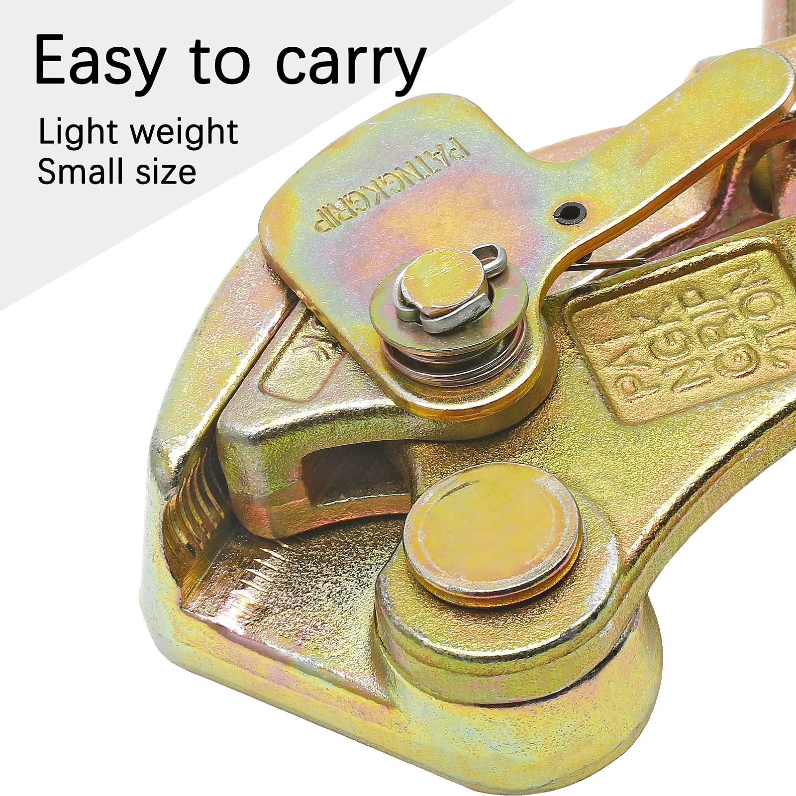 2 Ton Cable Grip Puller Wire Grip Rope Jaw Cable Puller Tool for Wire Rope, P...