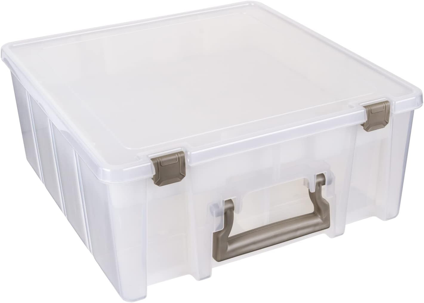 6899AZ Super Satchel Double Deep with Lift-Out Tray Storage Container, Portable