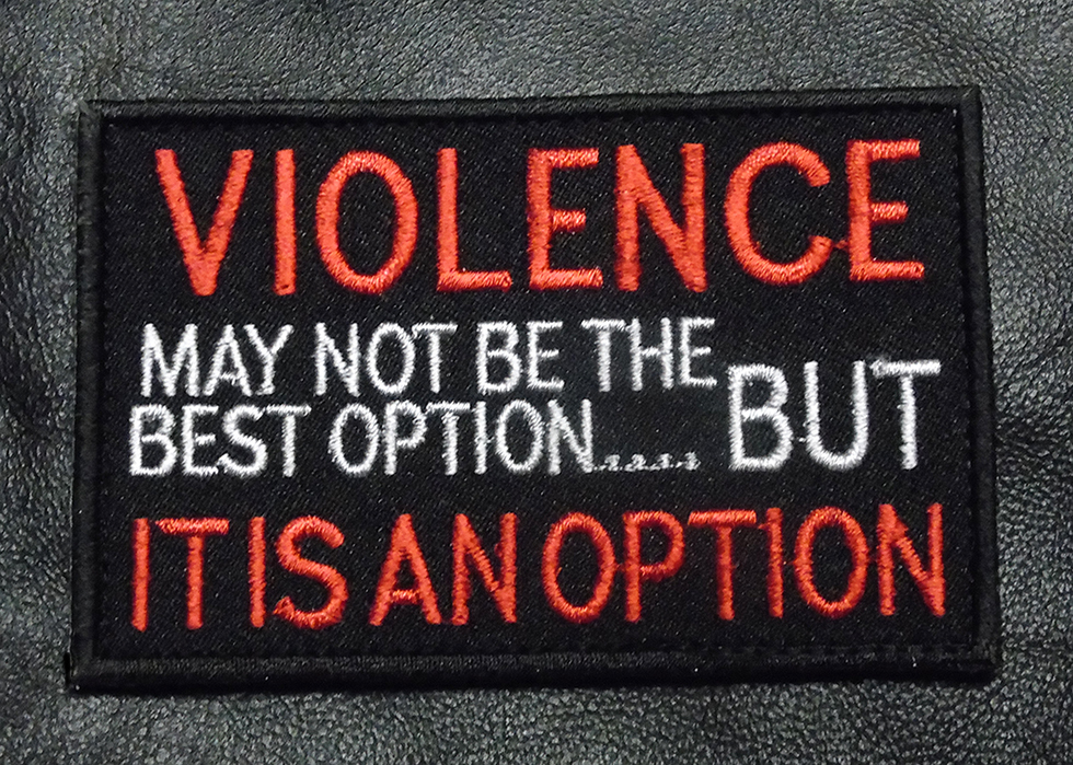 VIOLENCE MAYBE NOT BE THE BEST OPTION BUT OPTION HOOK PATCH