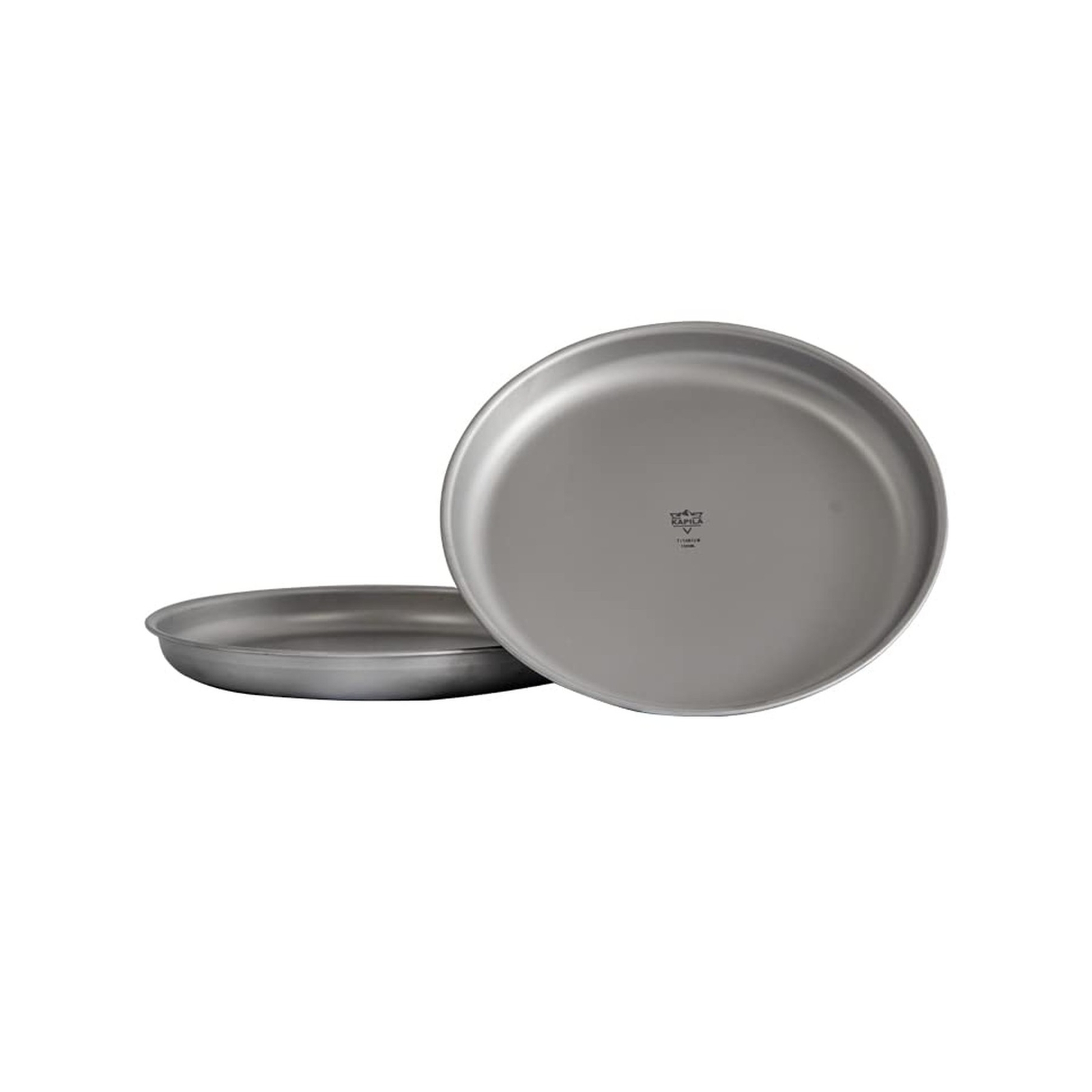 Titanium Camping Plate, Dish, Portable Ti Cookware, Ultralight Dinnerware Pie...