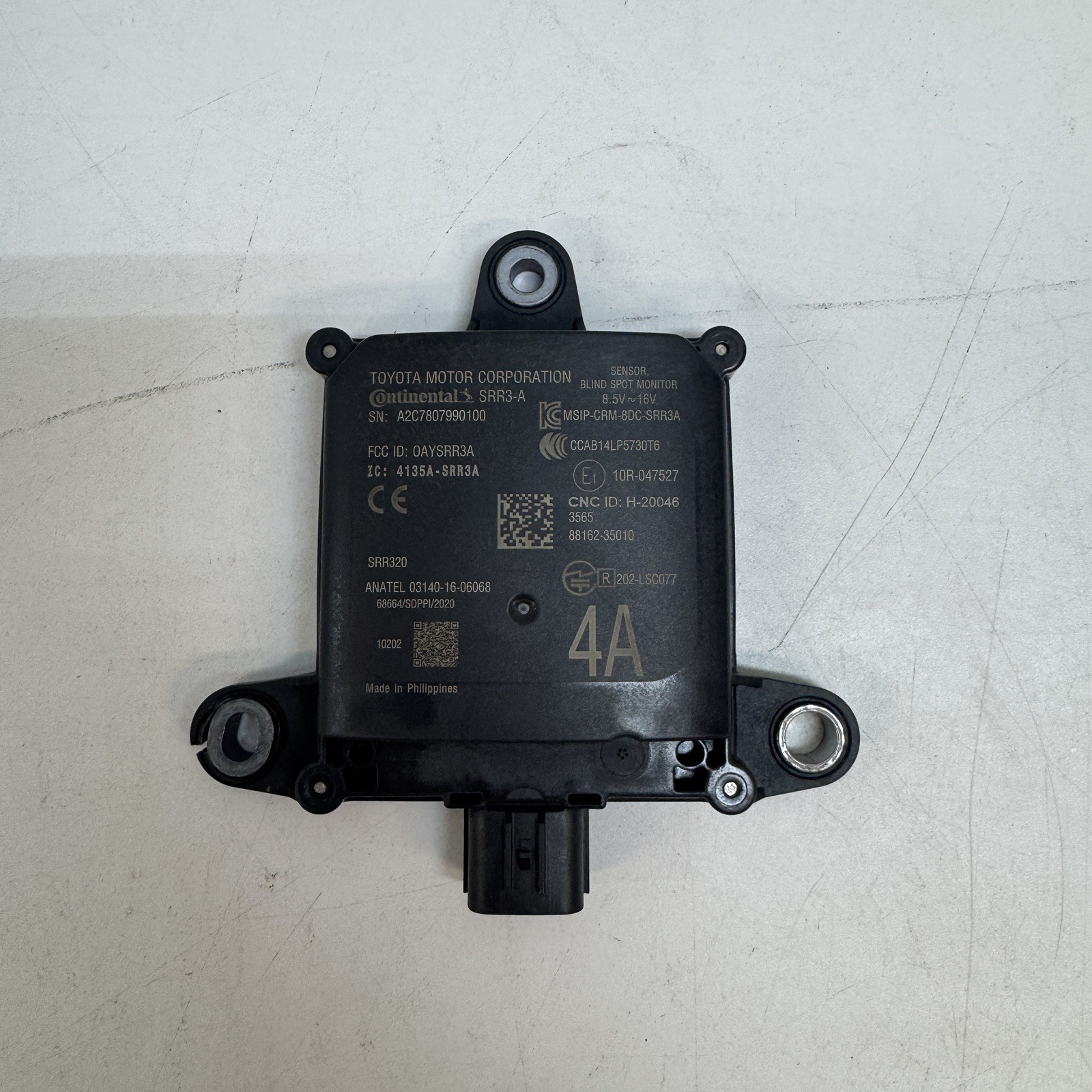 2022 - 2024 TOYOTA 4 RUNNER BLIND SPOT RADAR REAR LEFT OR RIGHT OEM 88162-35010