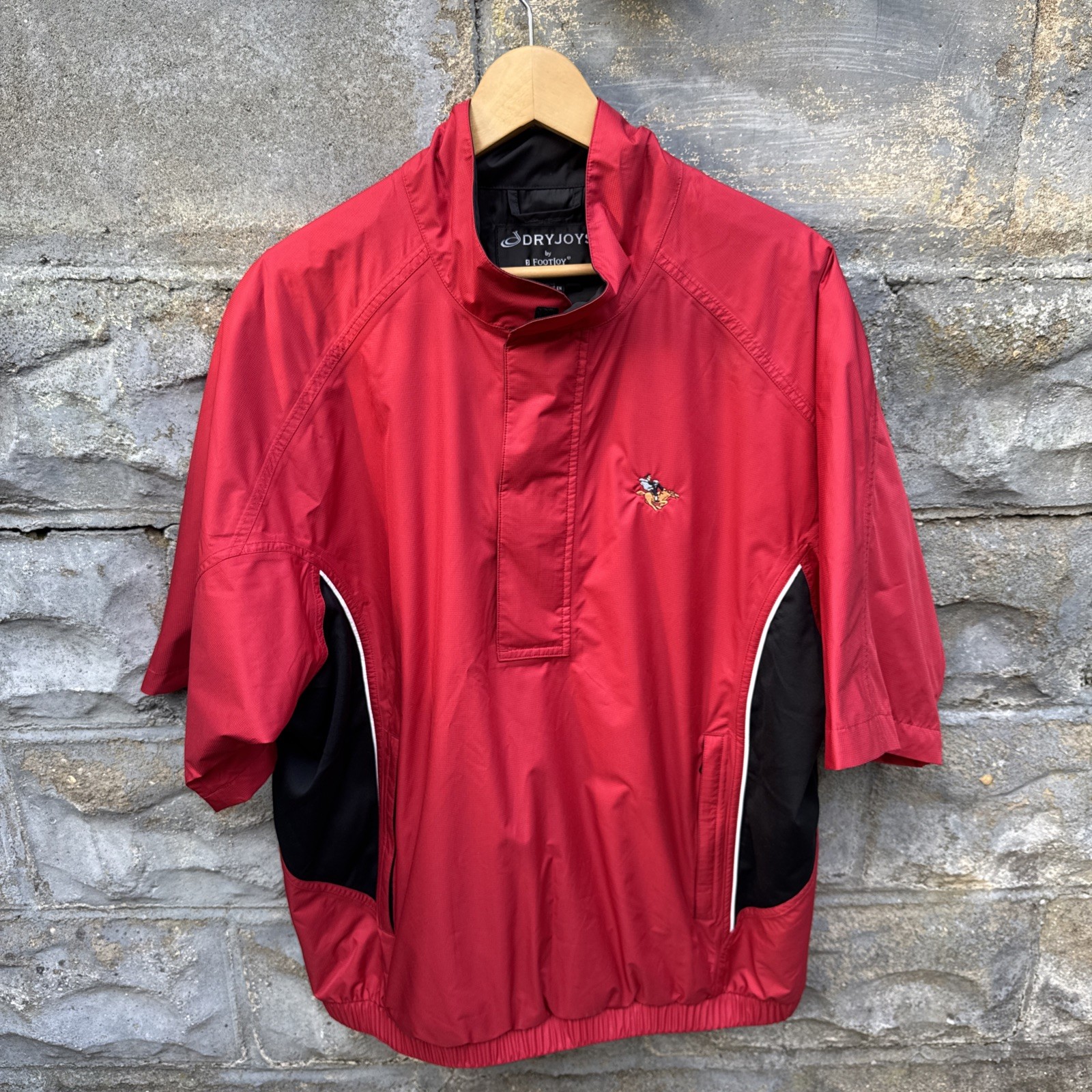 Sleepy Hollow Golf Club Footjoy 1/4 Zip Jacket Golf Performance Size L Dryjoy