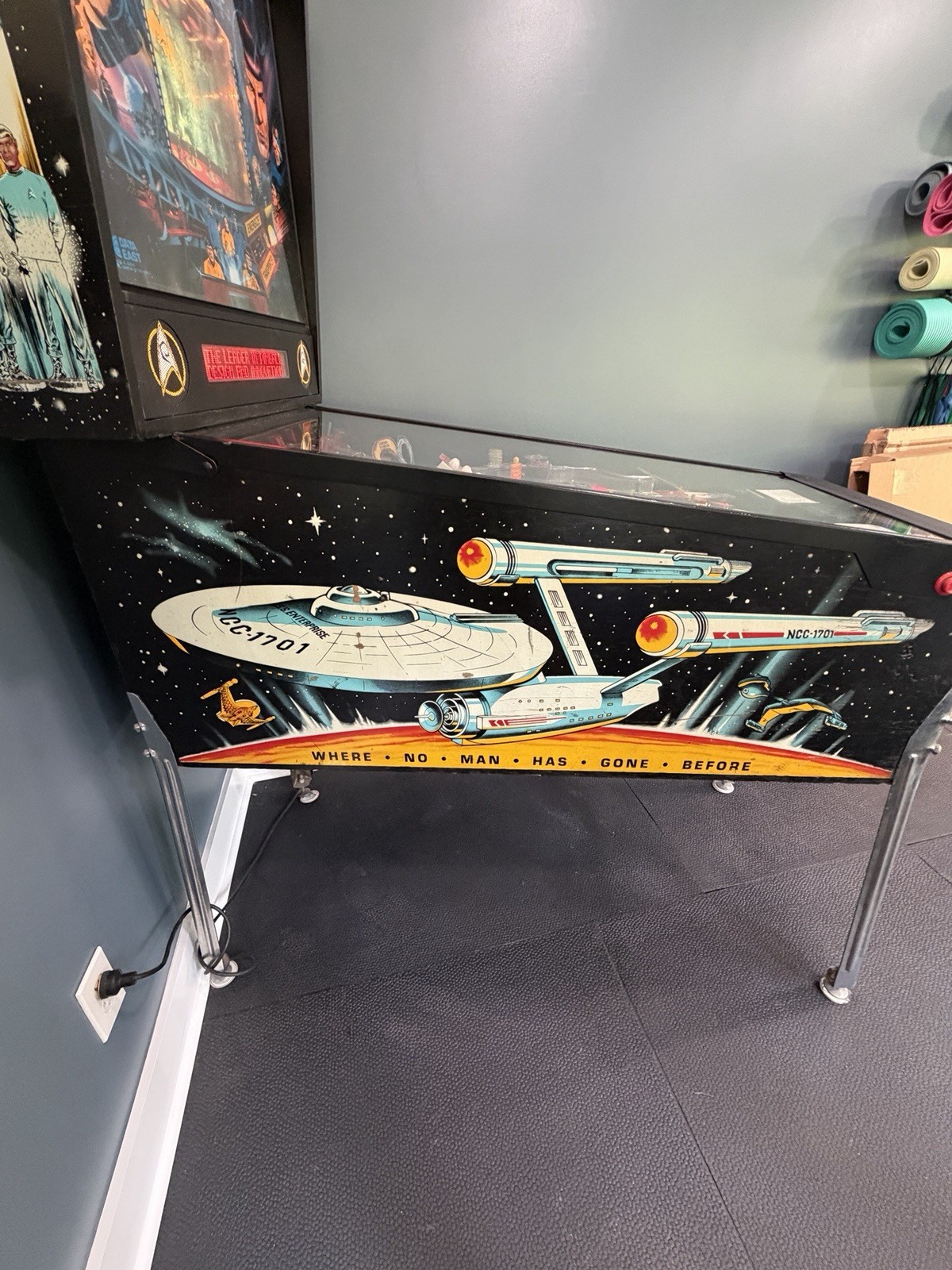 Star Trek 25th Anniversary Data East Pinball Machine Excellent!