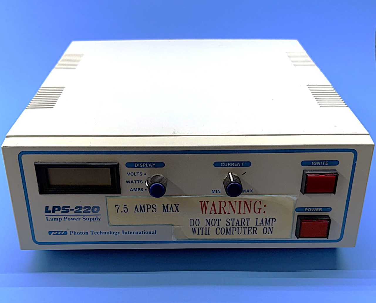 PTI Model LPS-220 Lamp Power Supply