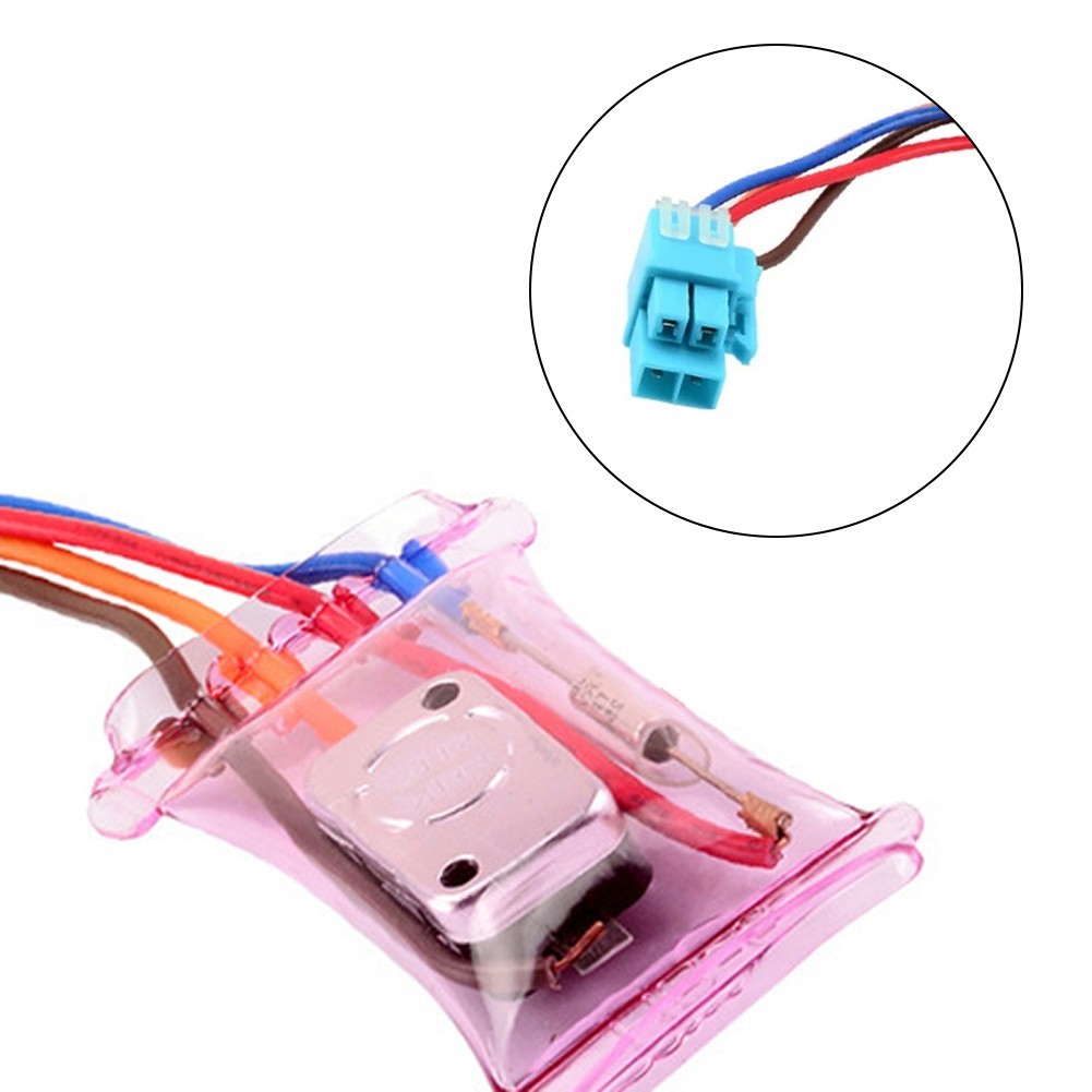 Bimetallic Construction Defrost Thermostat for Refrigerators 4 Wire 7 Degrees