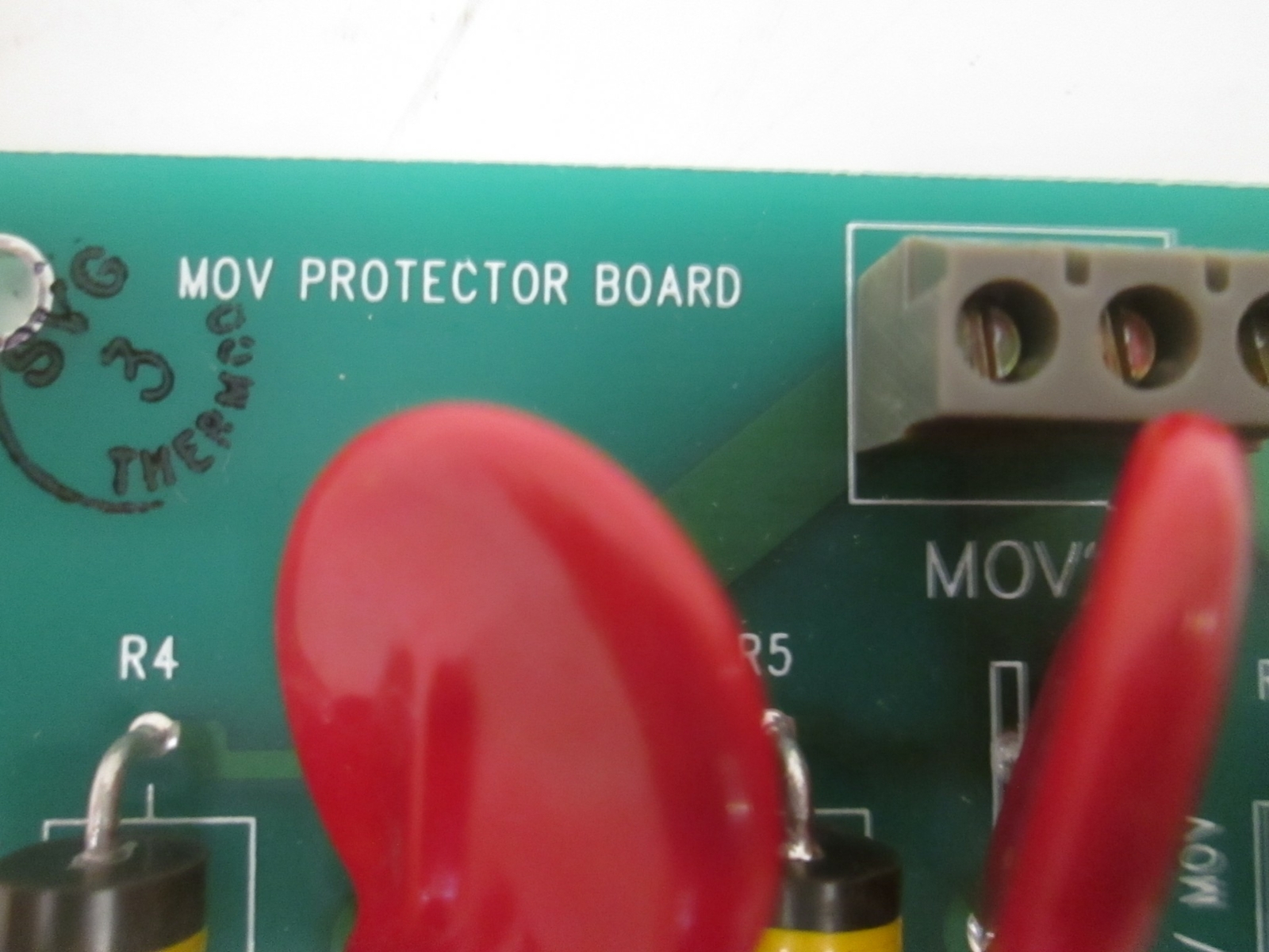 Thermco MOV Protector PCB Assy, 164390, Used