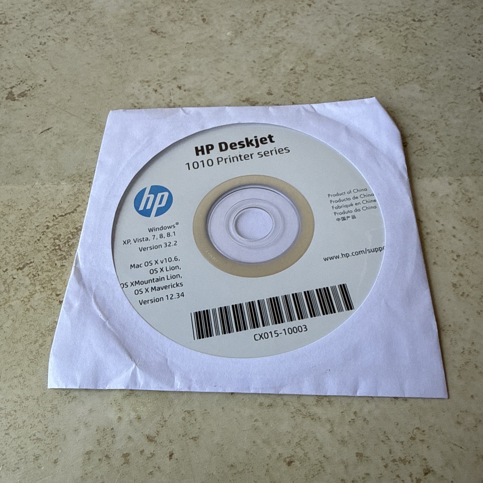 HP Deskjet 1110 Printer Series Software CD-Rom Hewlett-Packard