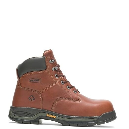 Men's Harrison Lace Up 6 " Work Boot 10.5 Brown