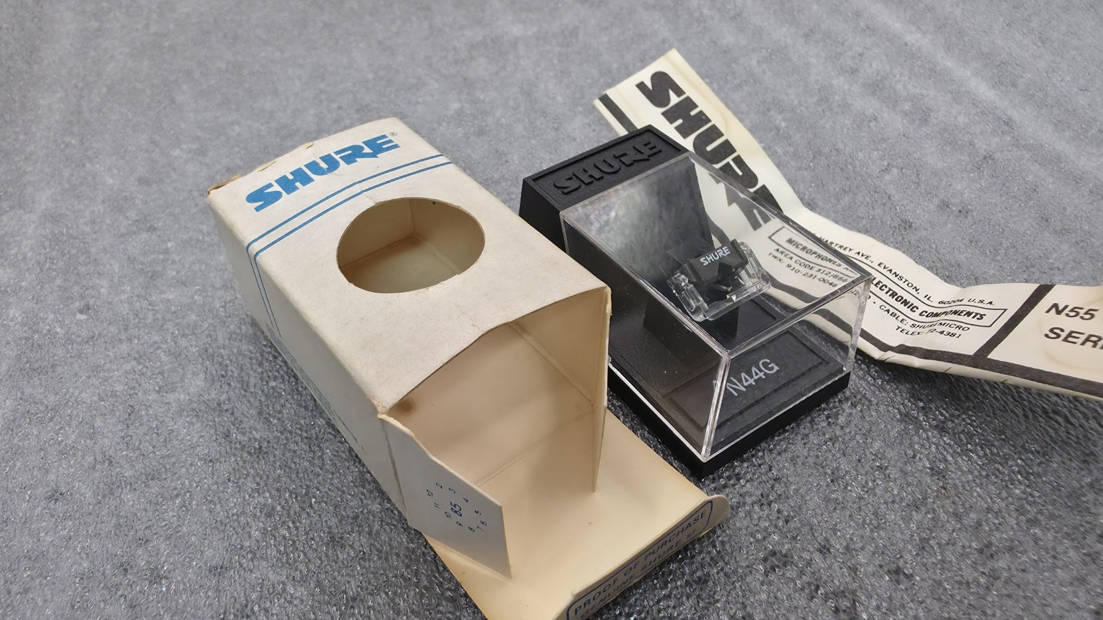 Shure N44G Improved. Original Stylus. New Condition. Unused